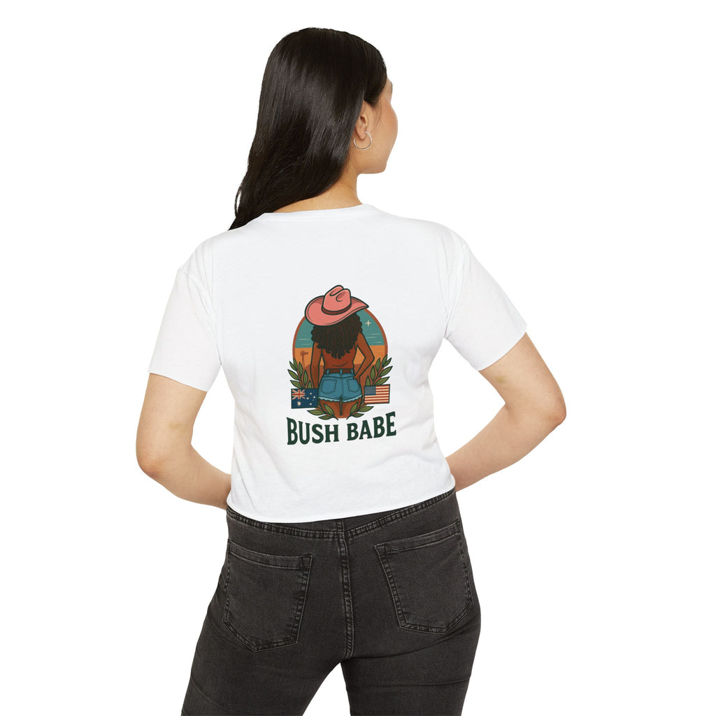 Bush Babe Crop Top Curly