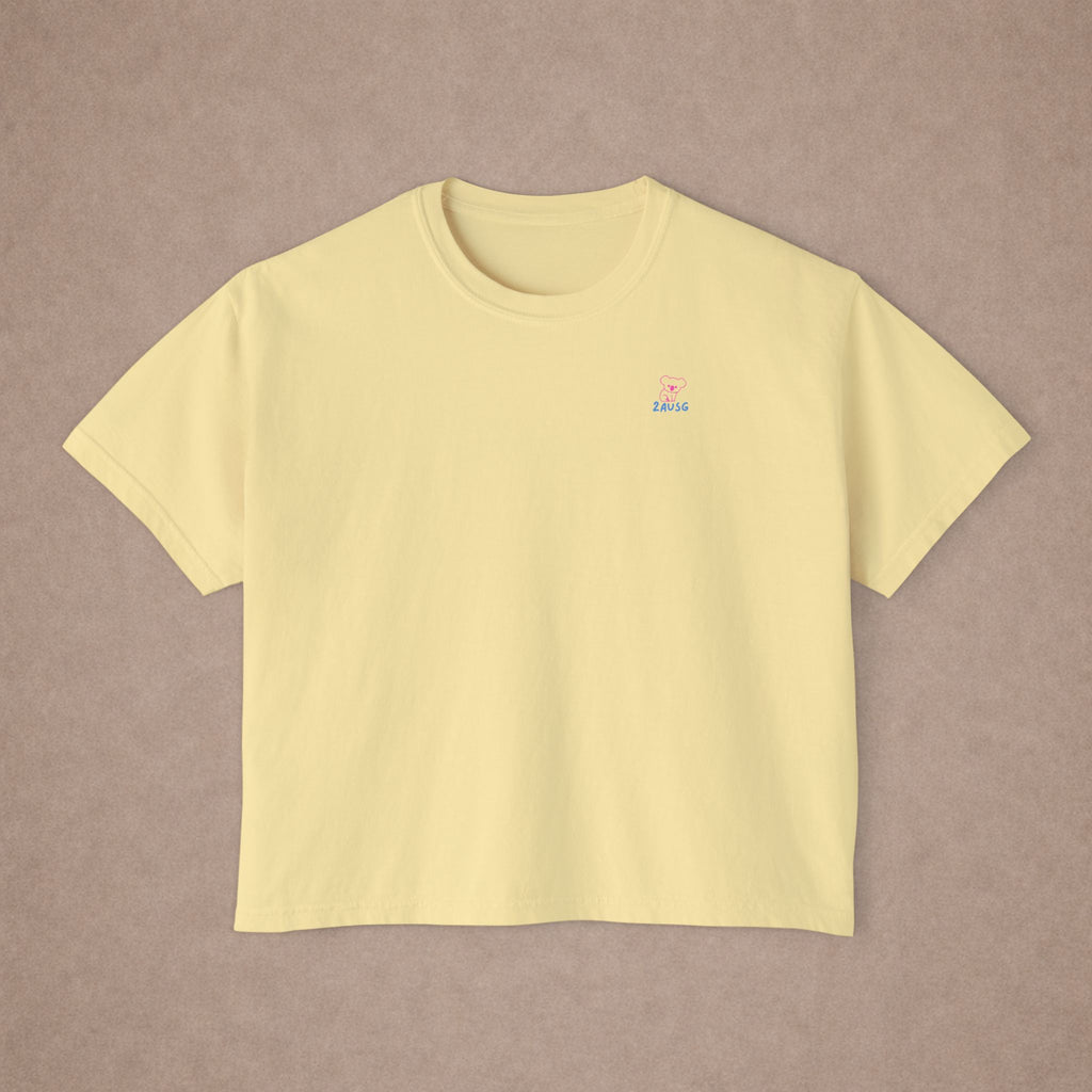 Bush Babe Brunette Crop Top
