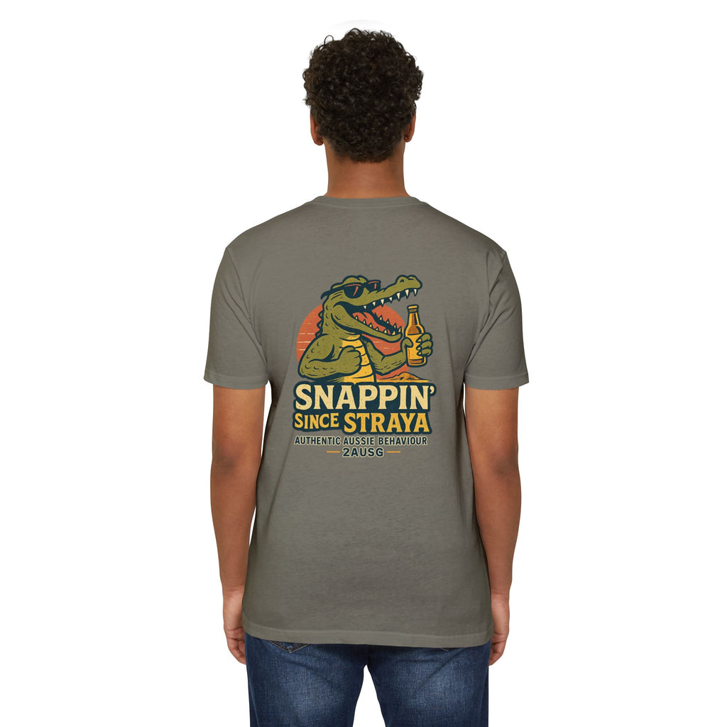 Snappin' Since Straya Crocodile Tee
