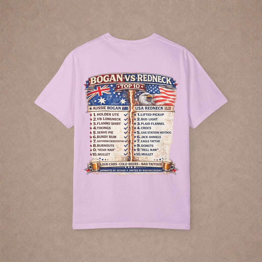T-Shirt — "Bogan vs Redneck"