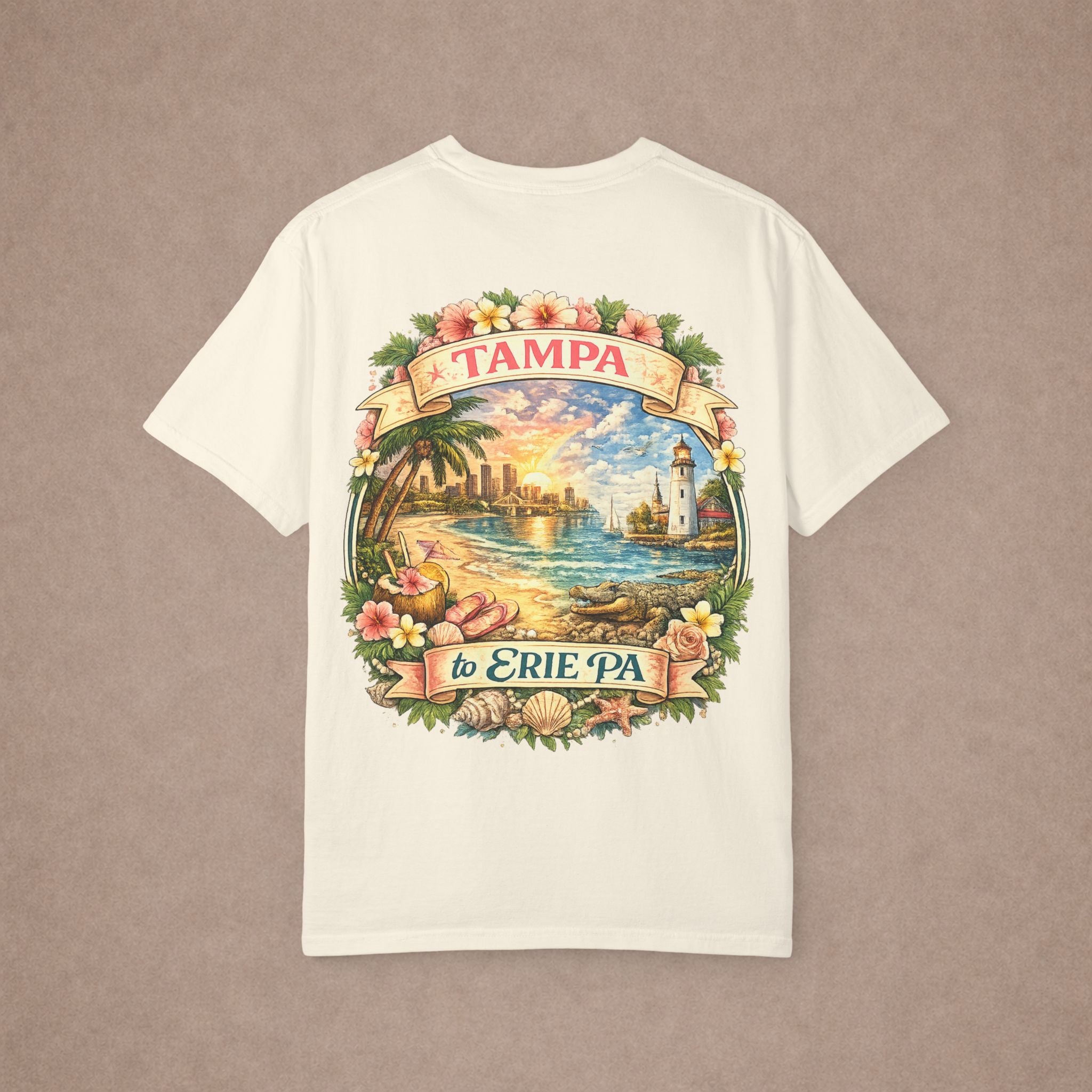 Tampa To Erie PA Tshirt