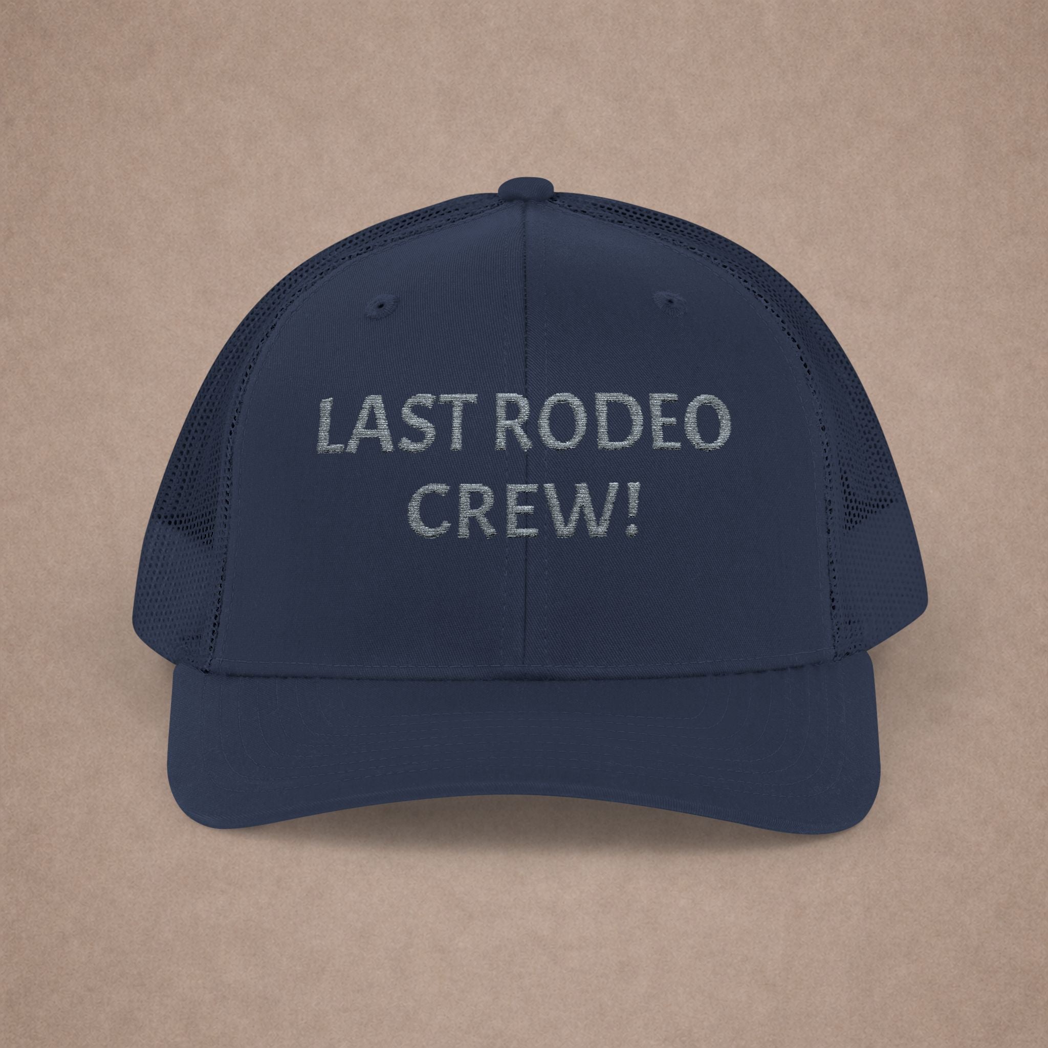 Last Rodeo Crew Trucker Cap