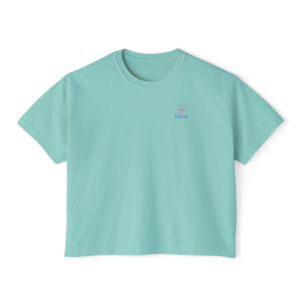 Size Does Matter graphic tee Women's Boxy Tee - Limited Edition