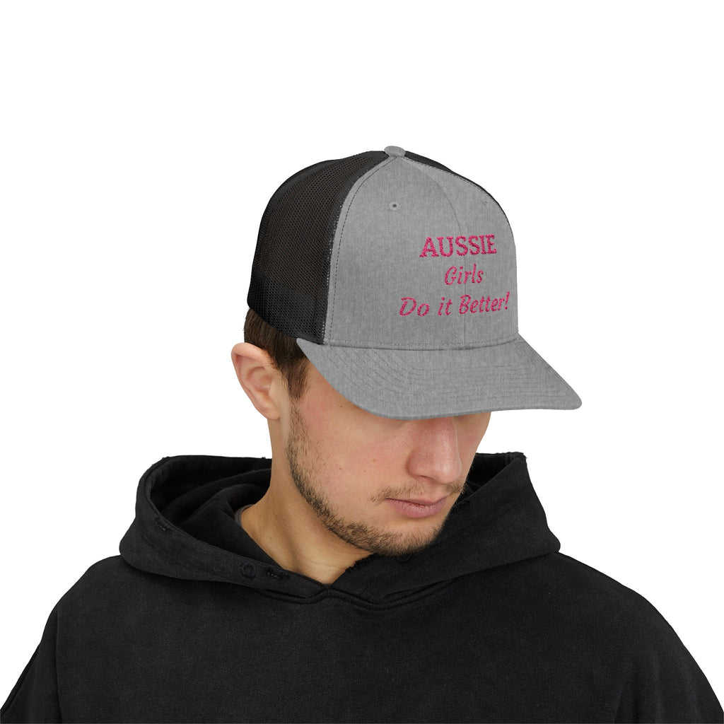 Aussie Girls Do It Better Trucker Hat