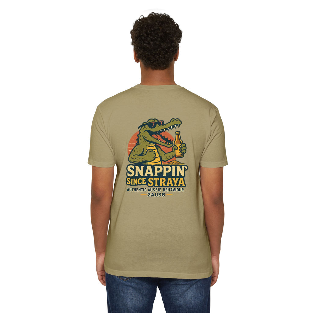 Snappin' Since Straya Crocodile Tee