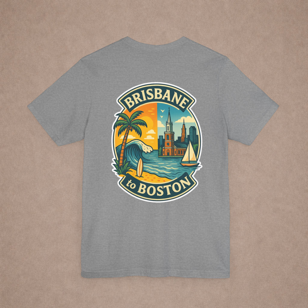 Brisbane to Boston Urban City Tee