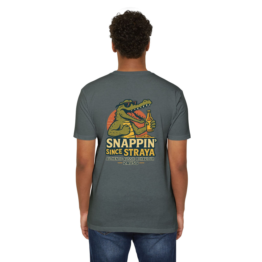Snappin' Since Straya Crocodile Tee