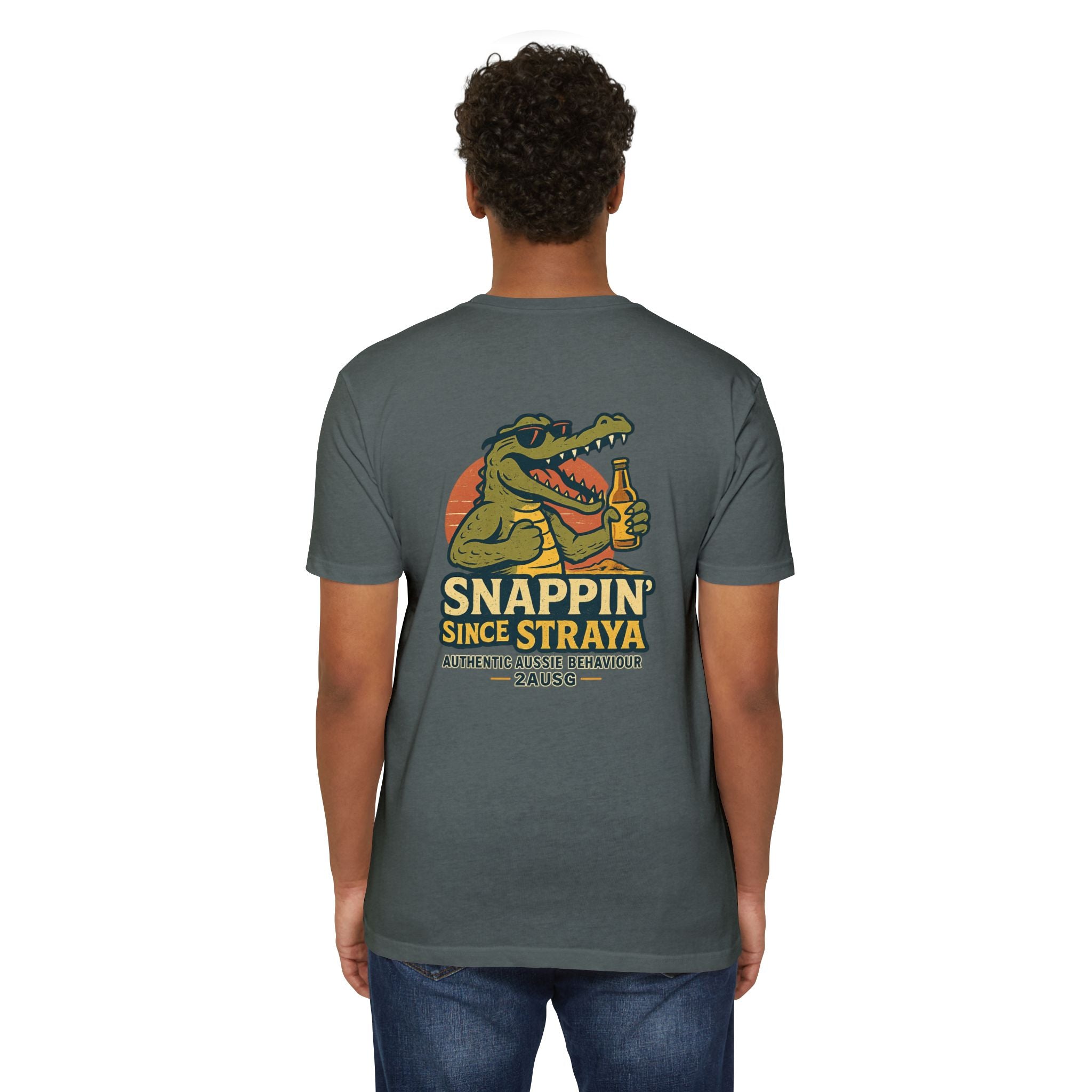 Snappin' Since Straya Crocodile Tee