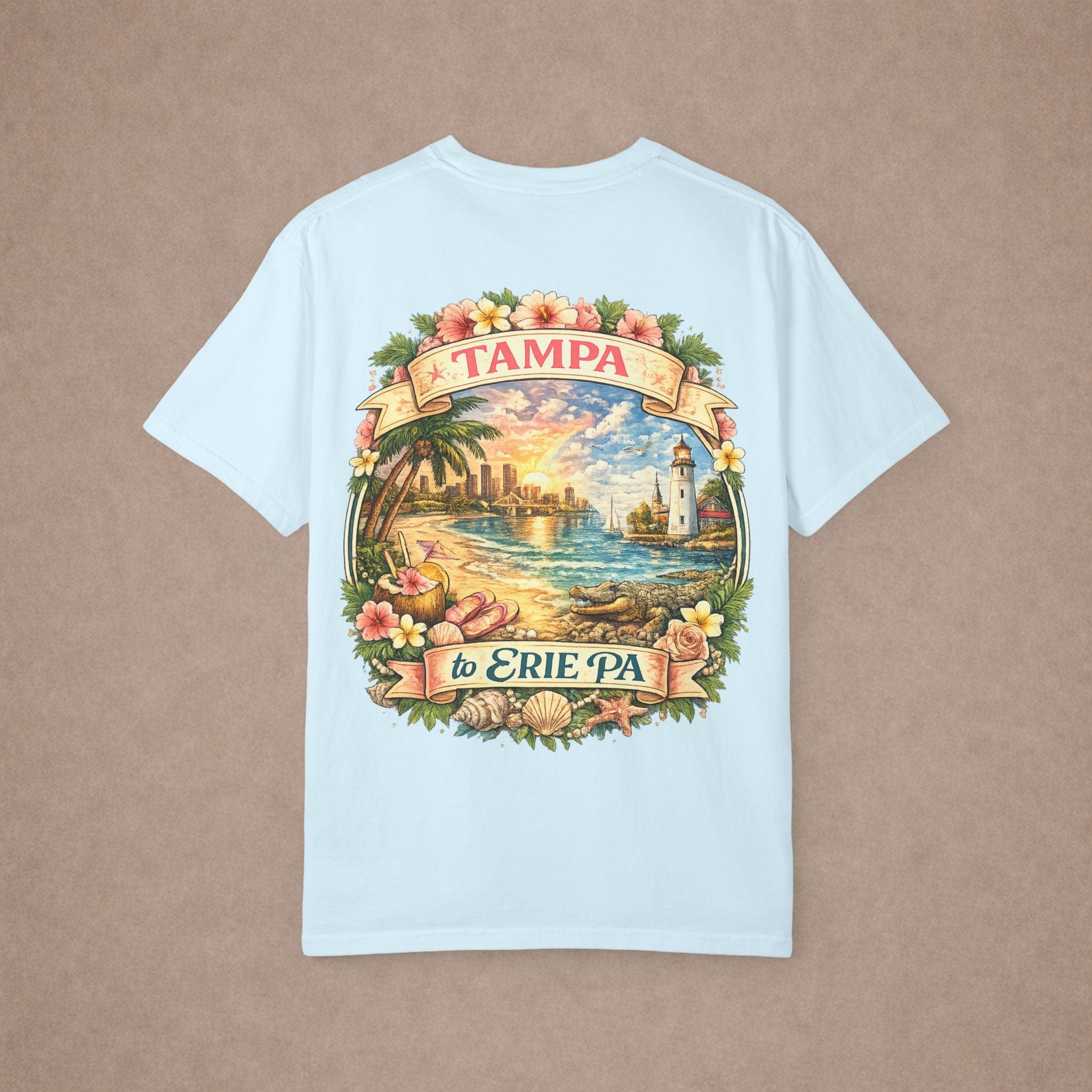 Tampa To Erie PA Tshirt