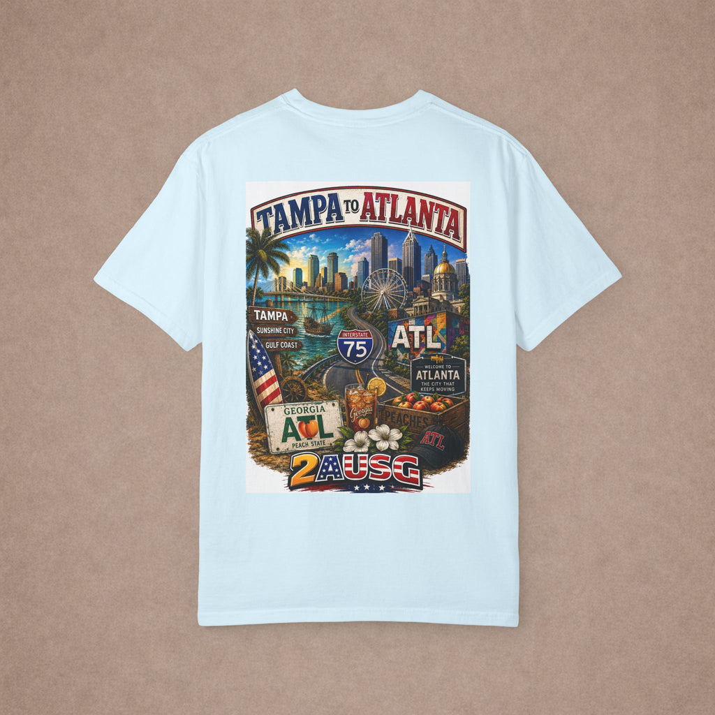 Tampa to Atlanta Graphic T-Shirt