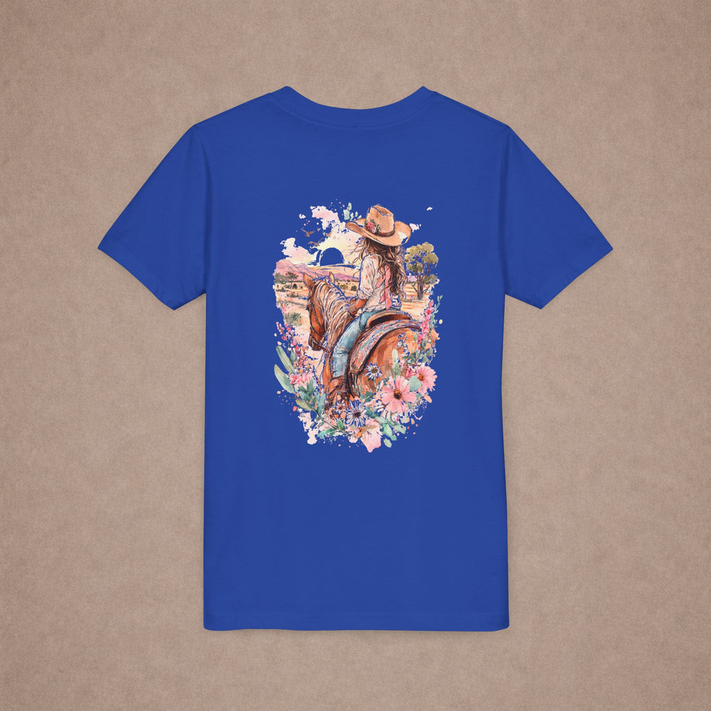 Nevaeh Cowgirl Tshirt- youth