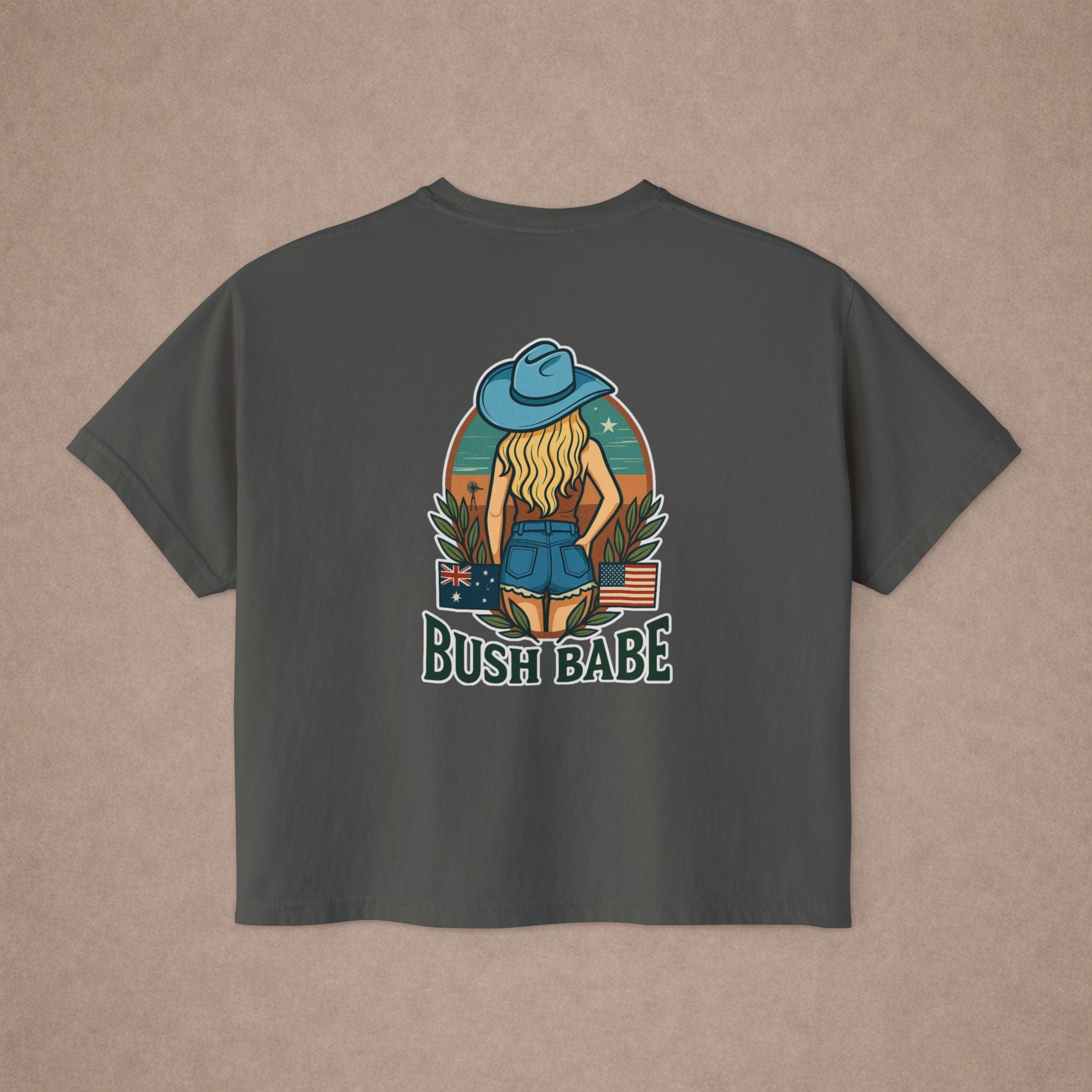 Bush Babe Blonde Crop Top
