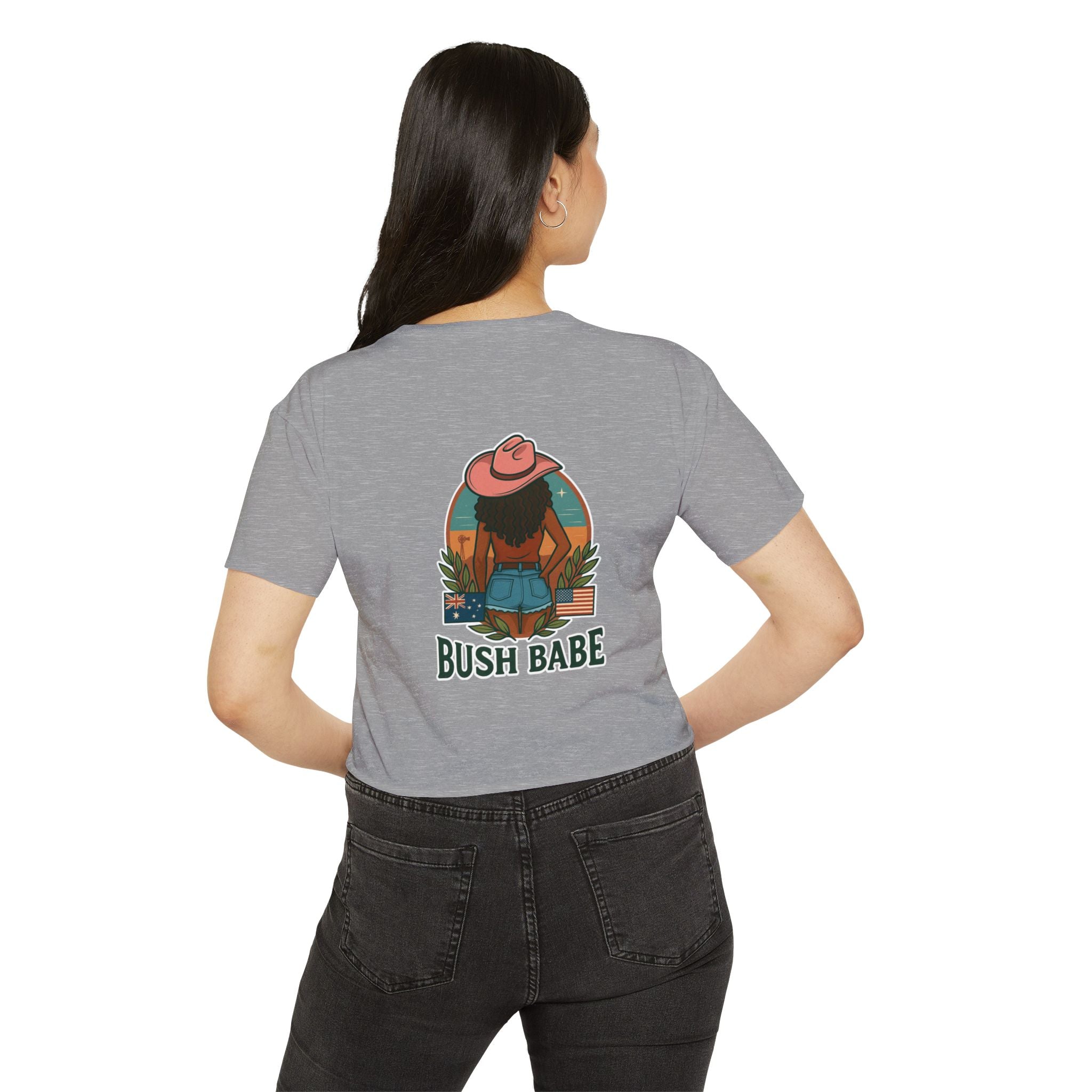 Bush Babe Crop Top Curly