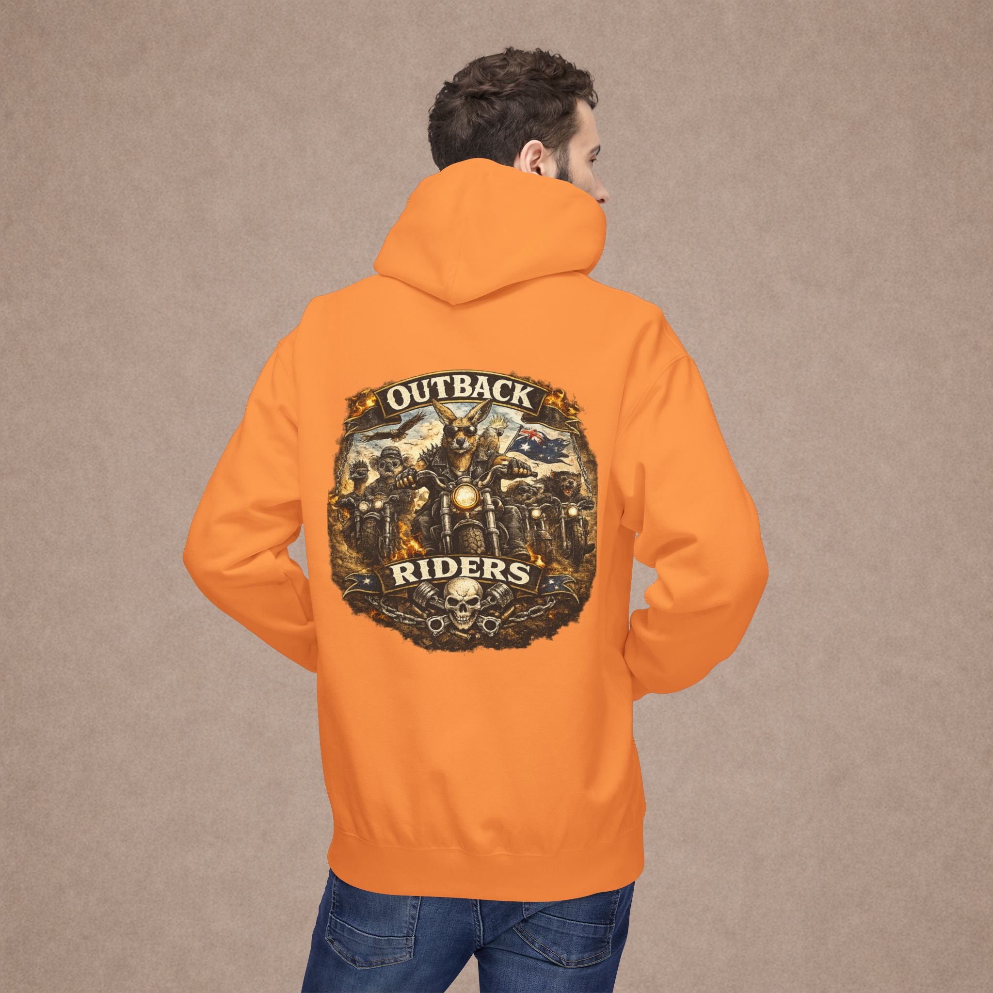 Aussie Biker Style  Hoodie