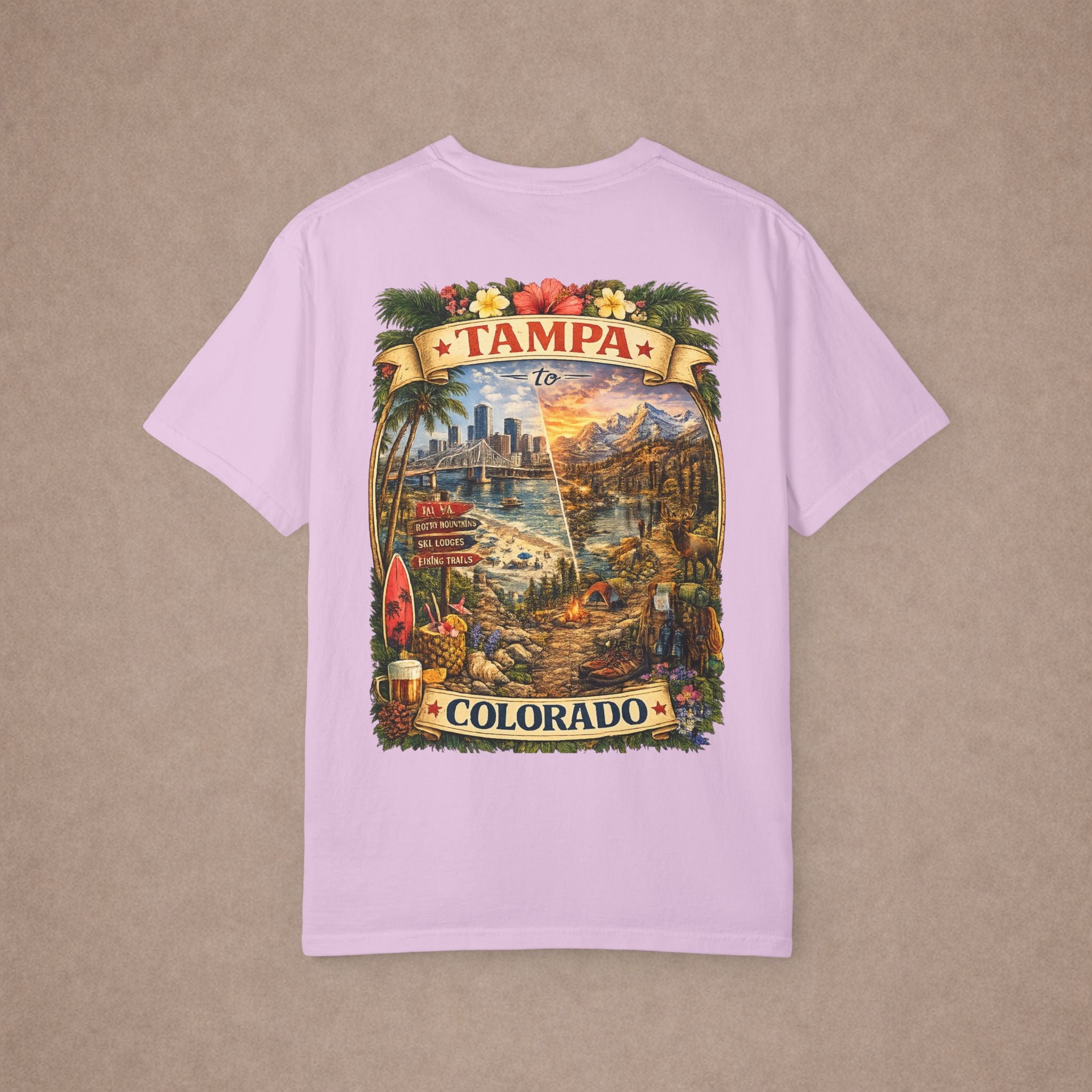 Tampa to Colorado Tee