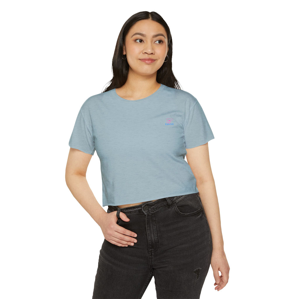 Bush Babe Crop Top Curly