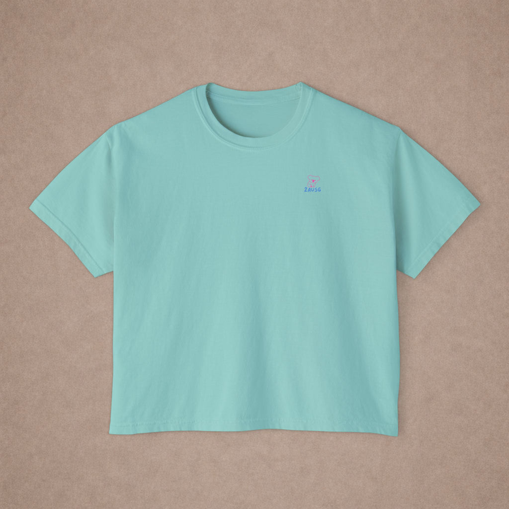 Bush Babe Brunette Crop Top