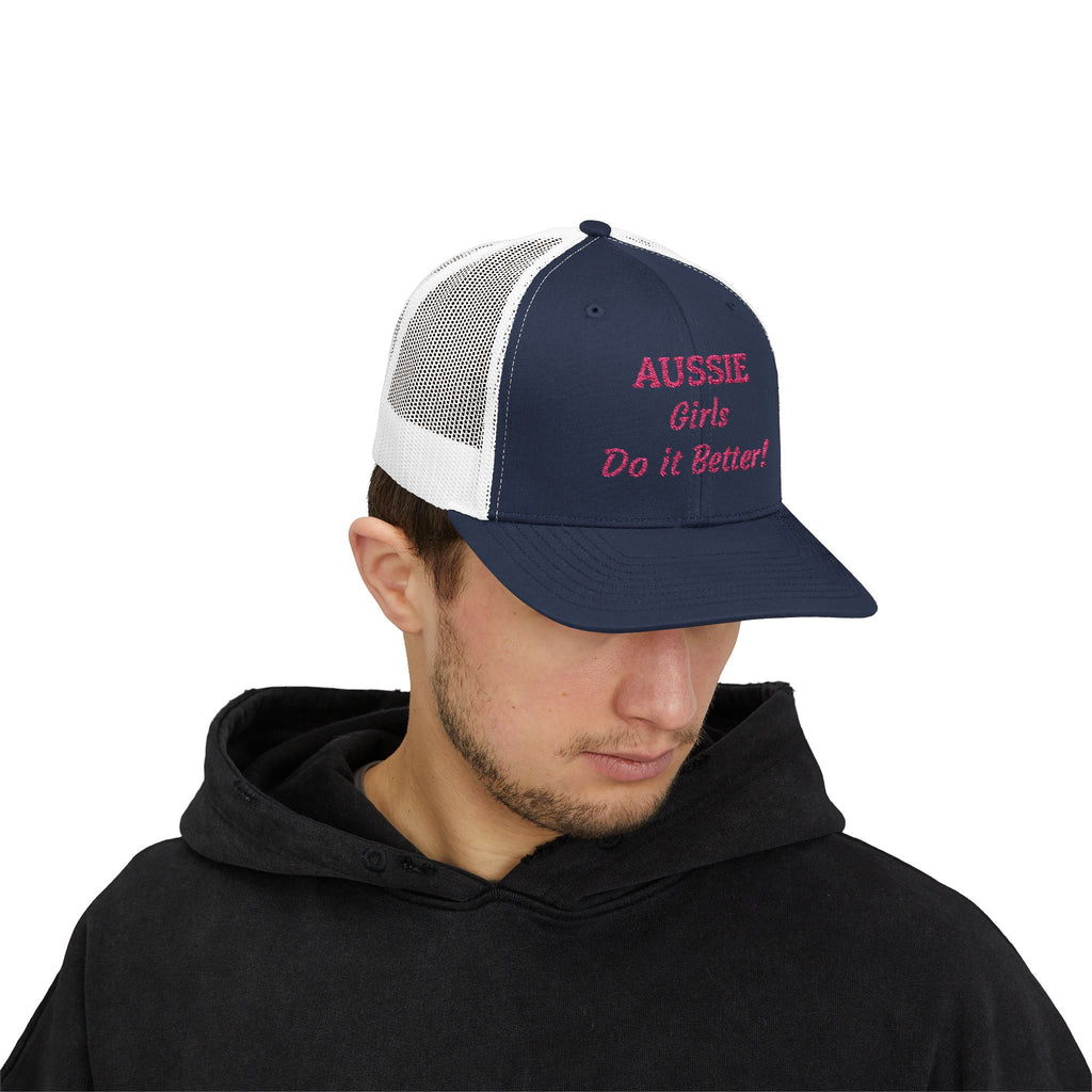 Aussie Girls Do It Better Trucker Hat