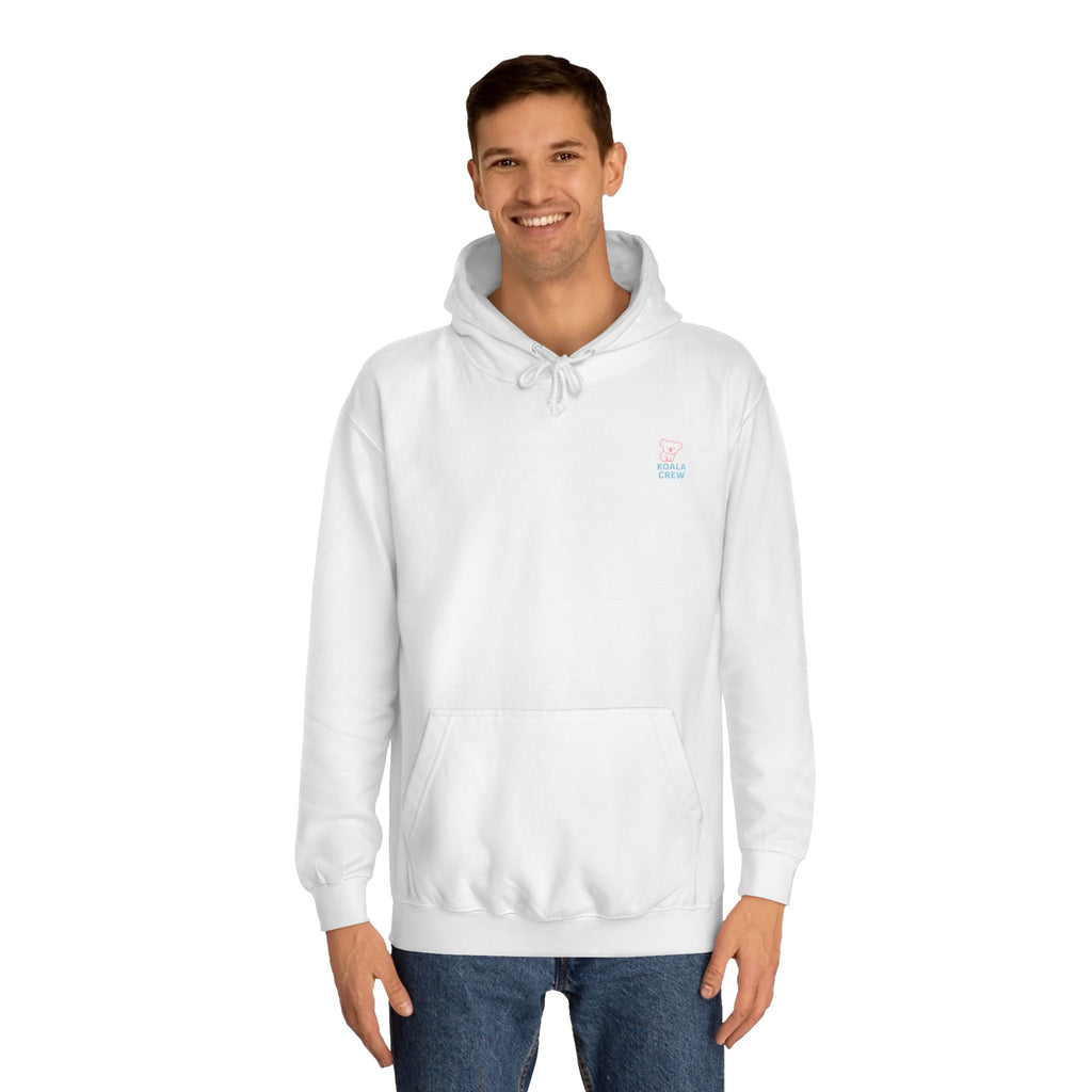 College Hoodie - Bush Babe Blonde An Sussie in the USA Design
