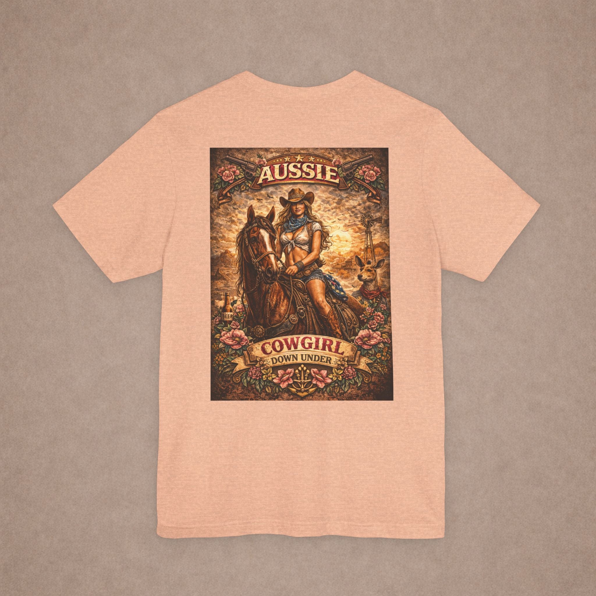 Vintage Aussie Cowgirl Tshirt