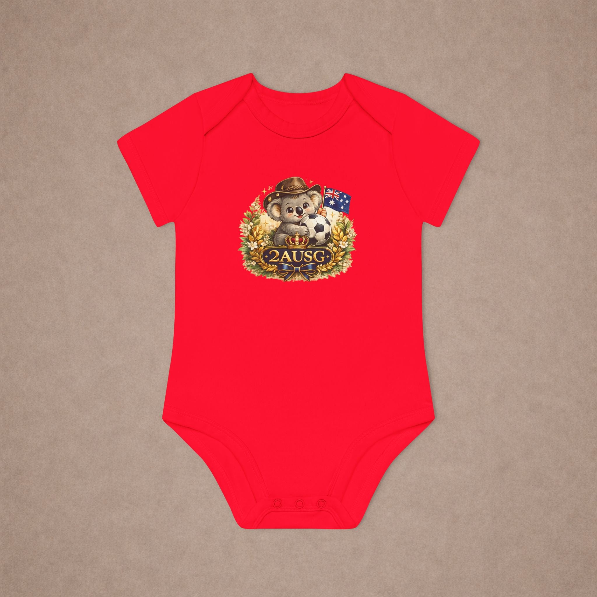 Littlew Aussie King outback Style Baby Body suit
