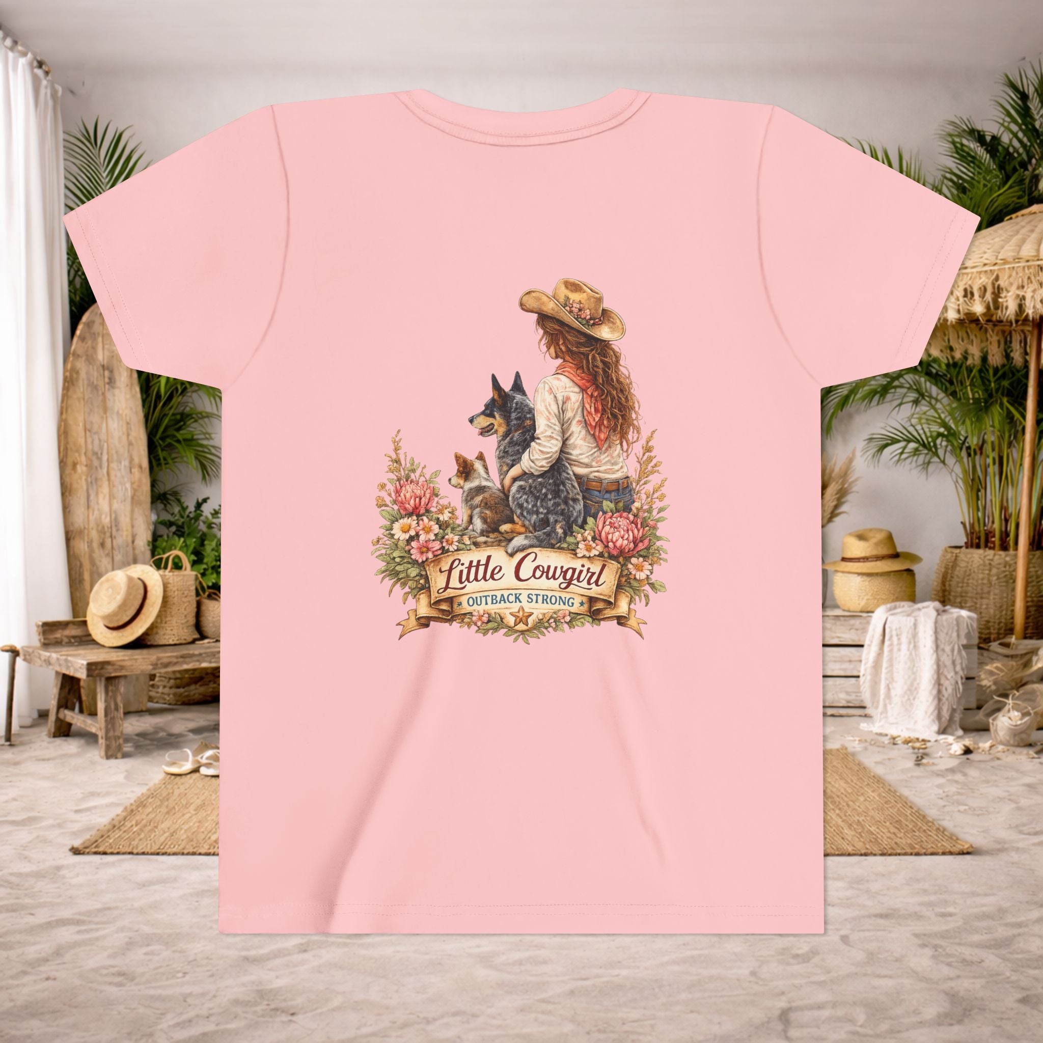 Cowgirl & Her Dogs