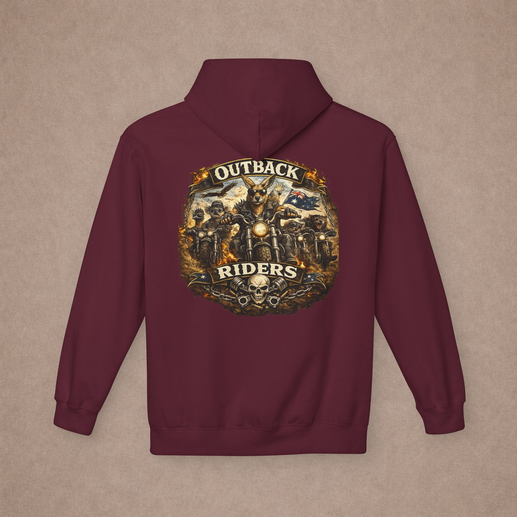Aussie Biker Style  Hoodie