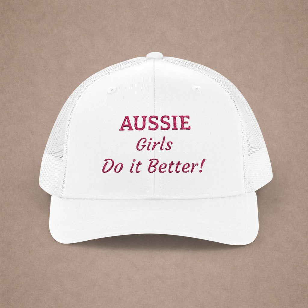 Aussie Girls Do It Better Trucker Hat
