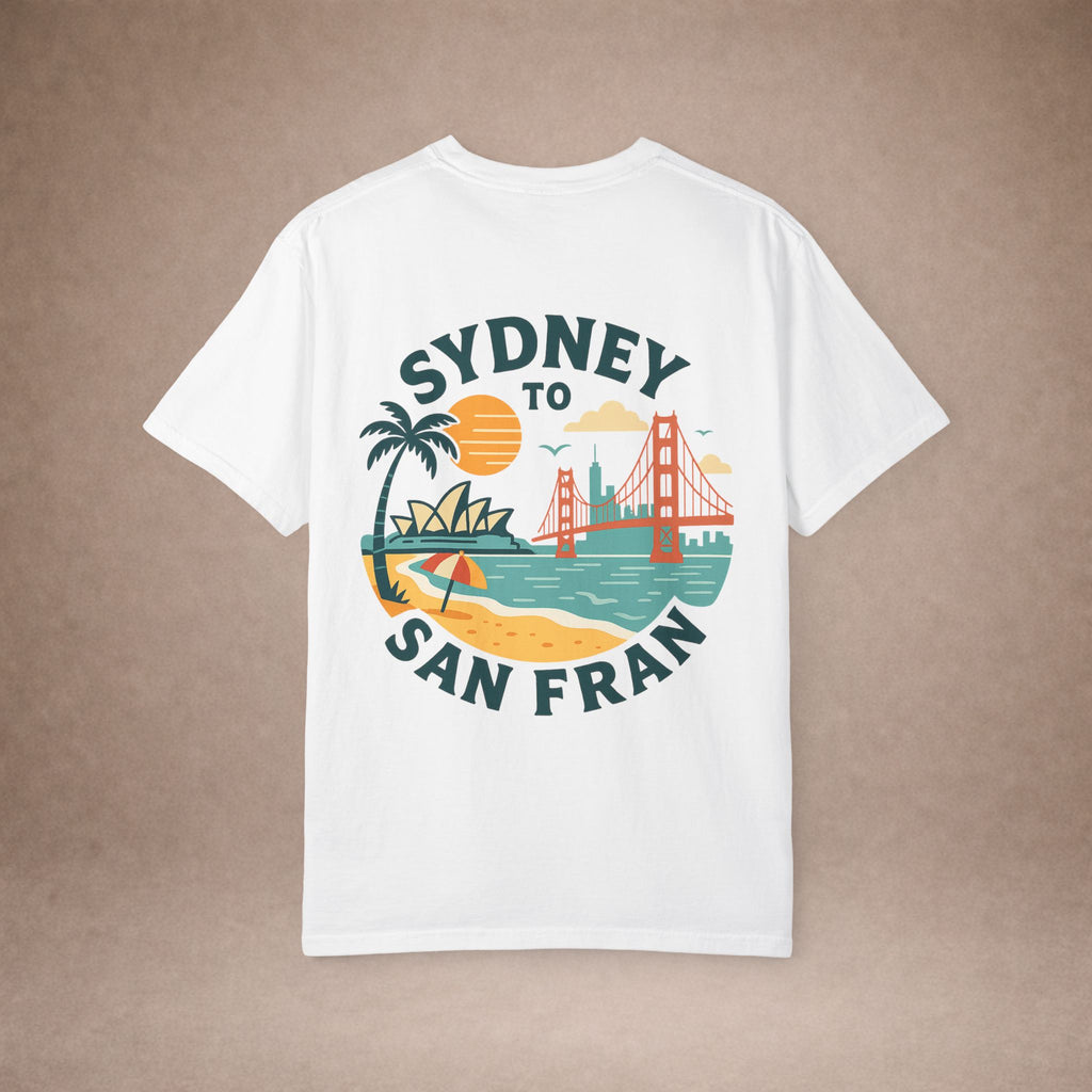Sydney to San Fran Tshirt- Urban City