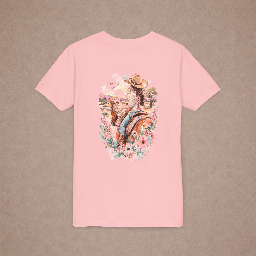 Nevaeh Cowgirl Tshirt- youth