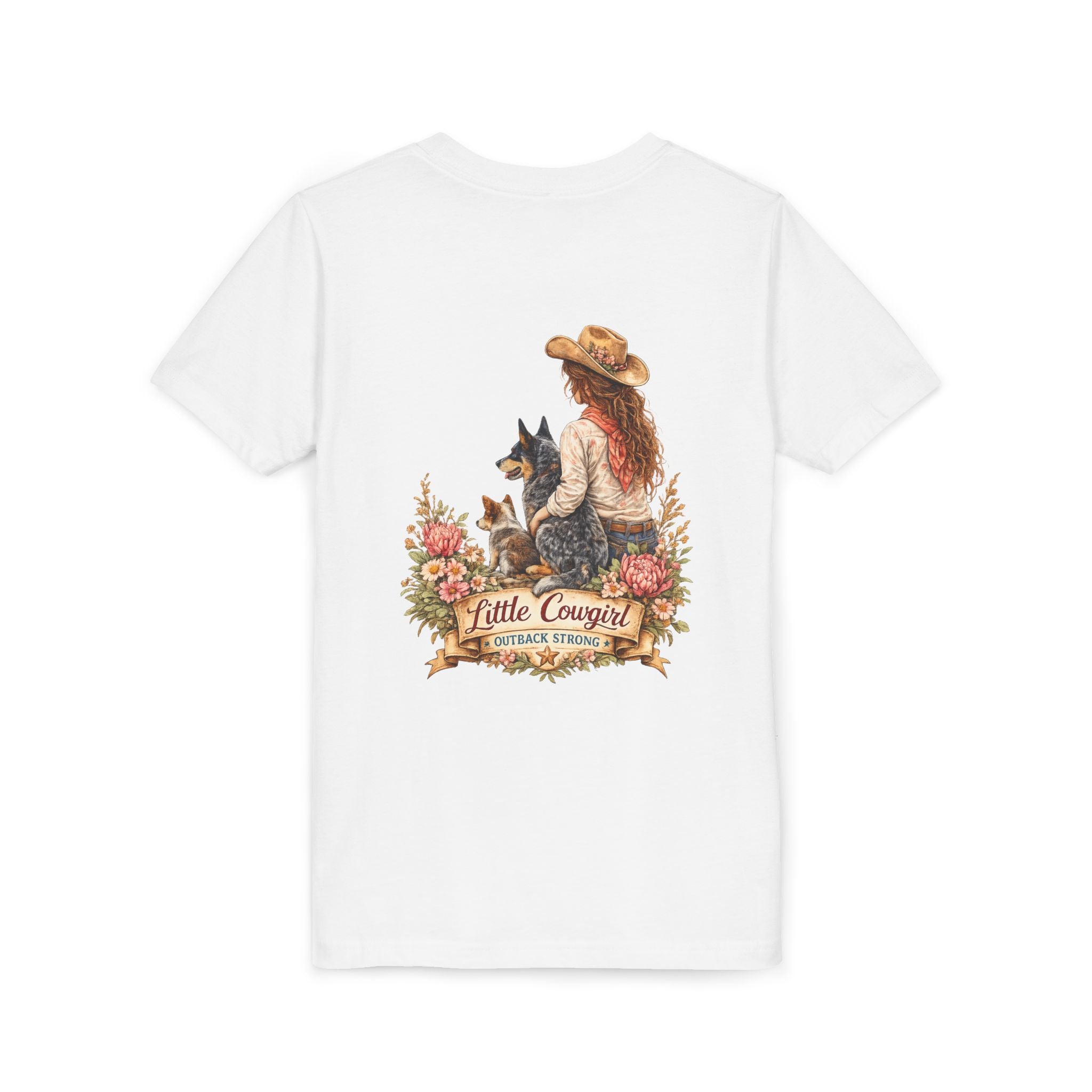 Cowgirl & Her Dogs