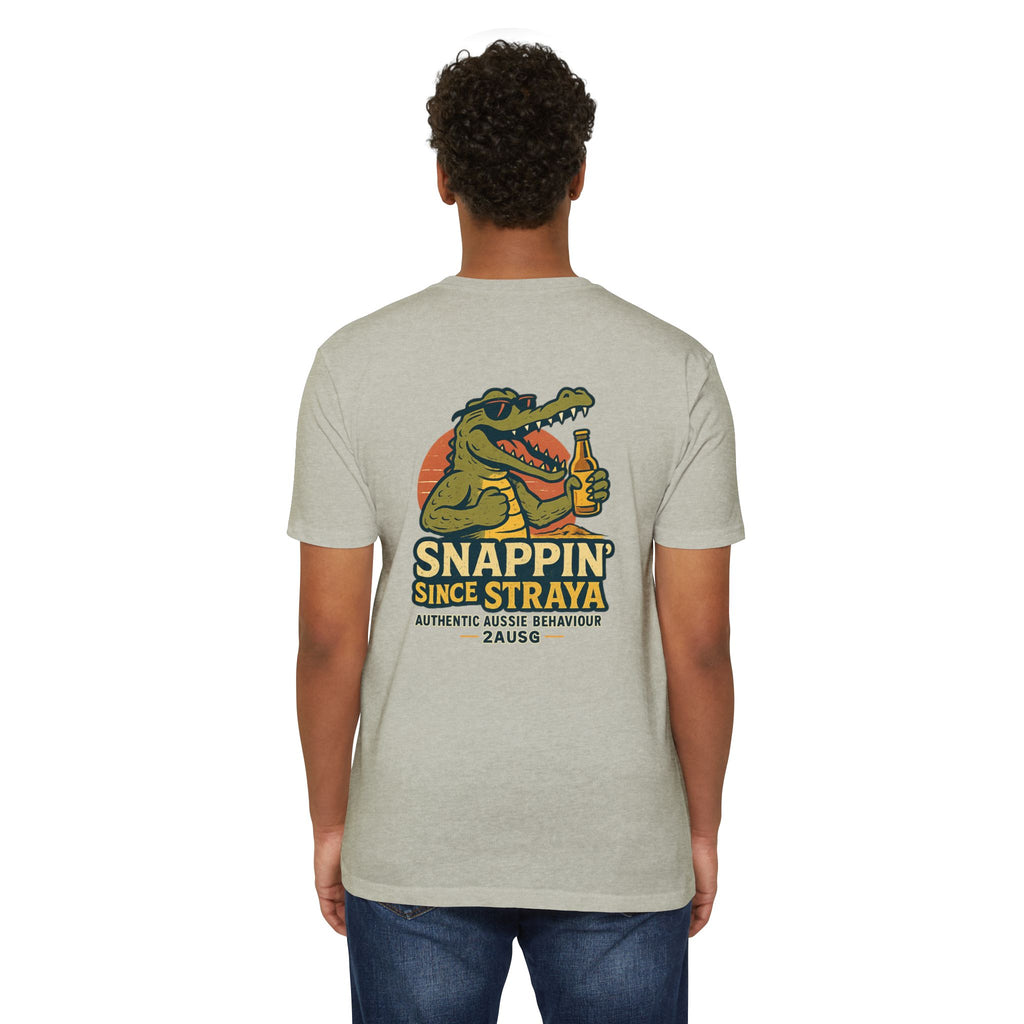Snappin' Since Straya Crocodile Tee