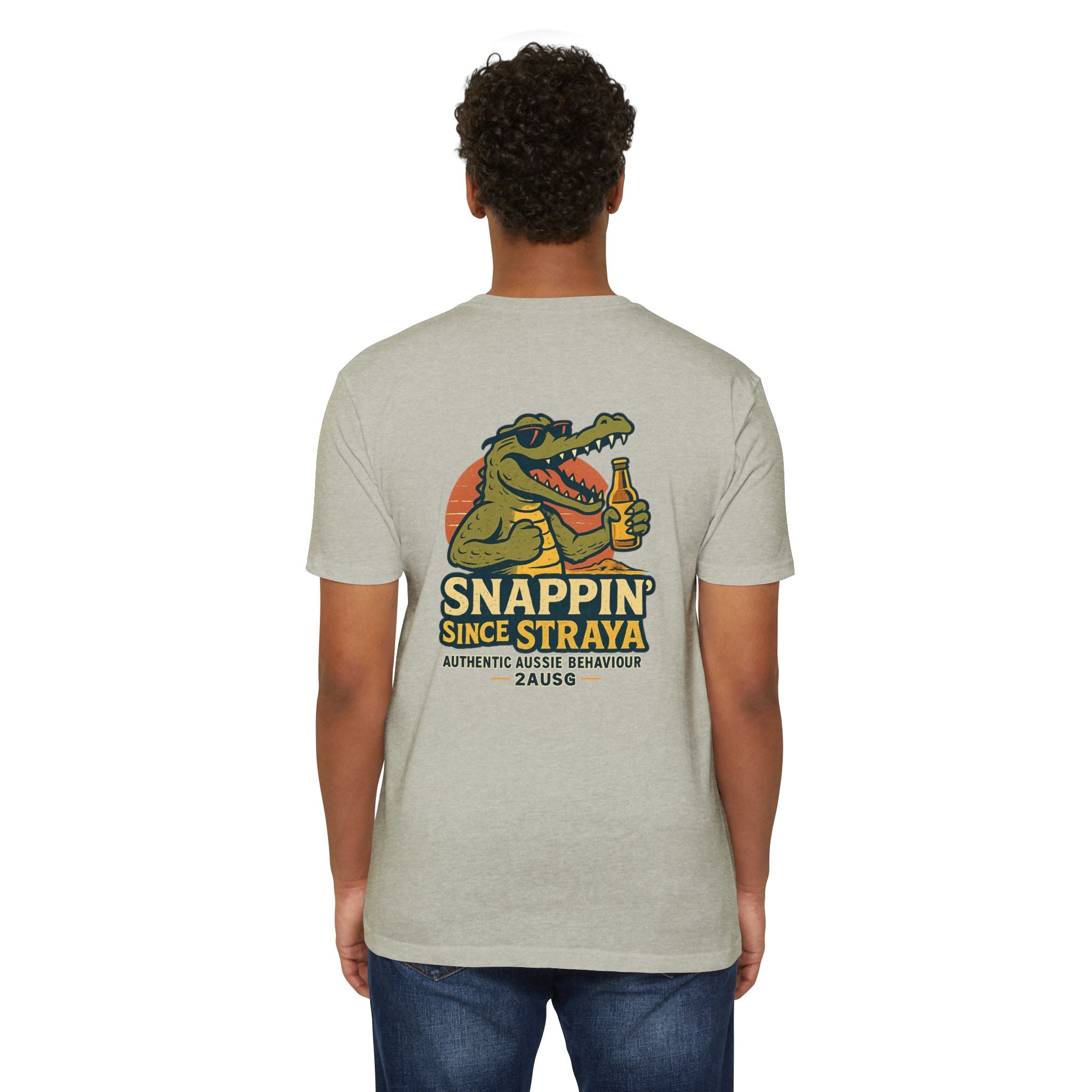 Snappin' Since Straya Crocodile Tee
