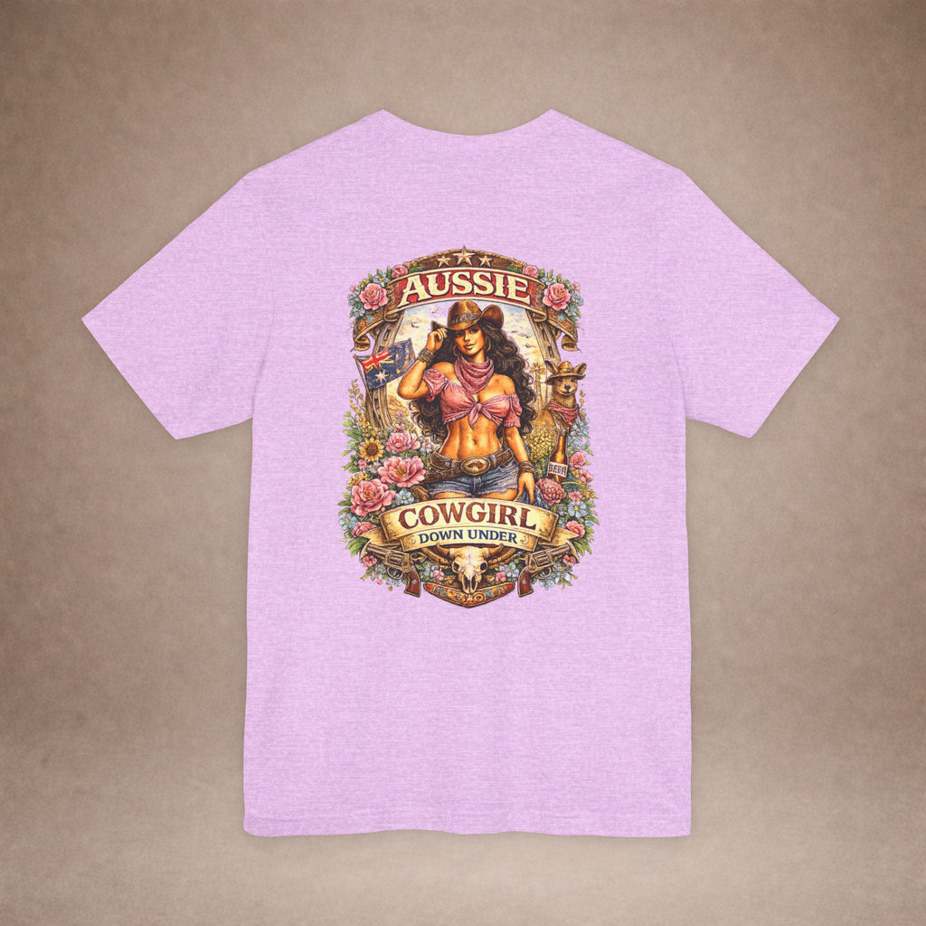 Cowgirl Vintage Brunette Tee