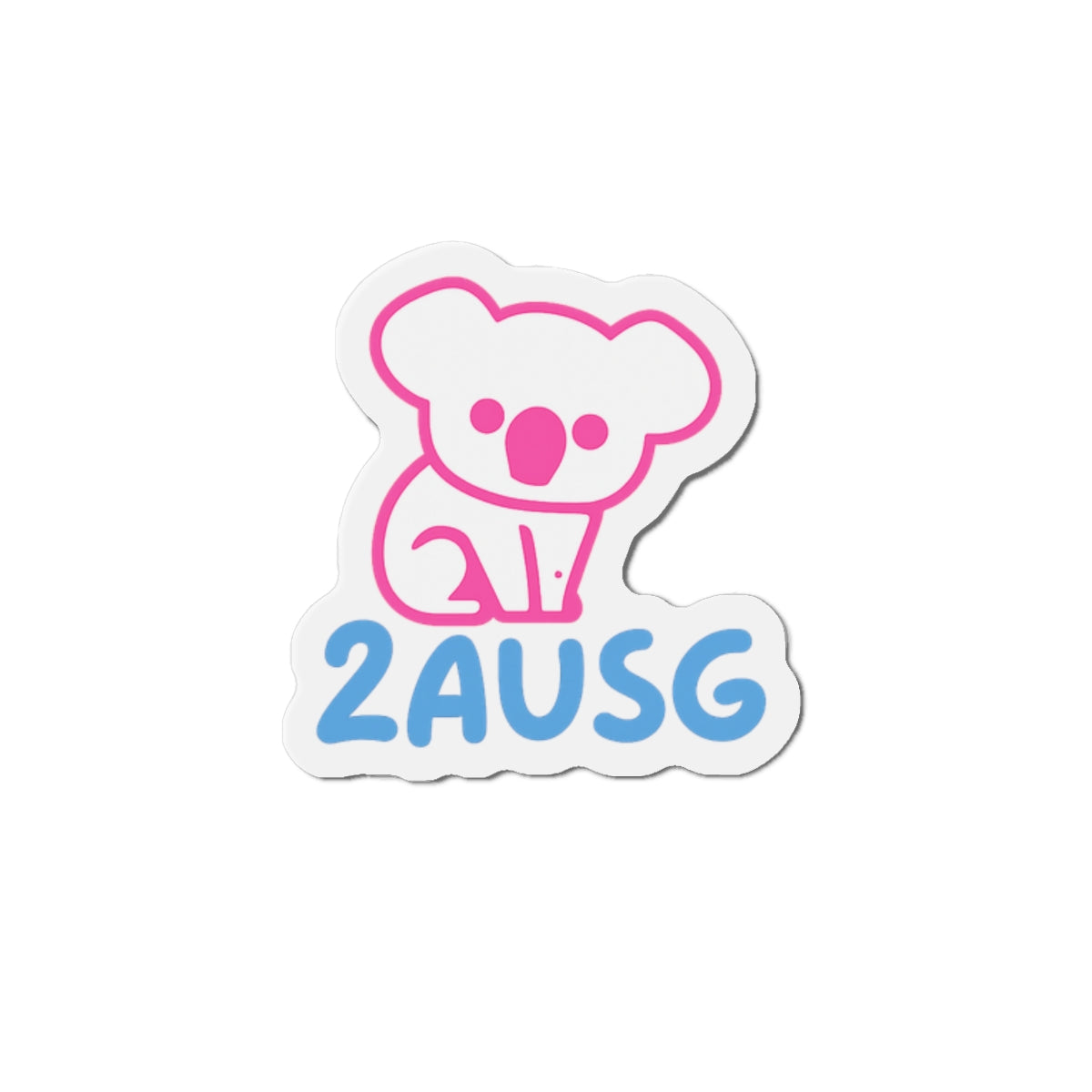 2AUSG DieCut Magnet
