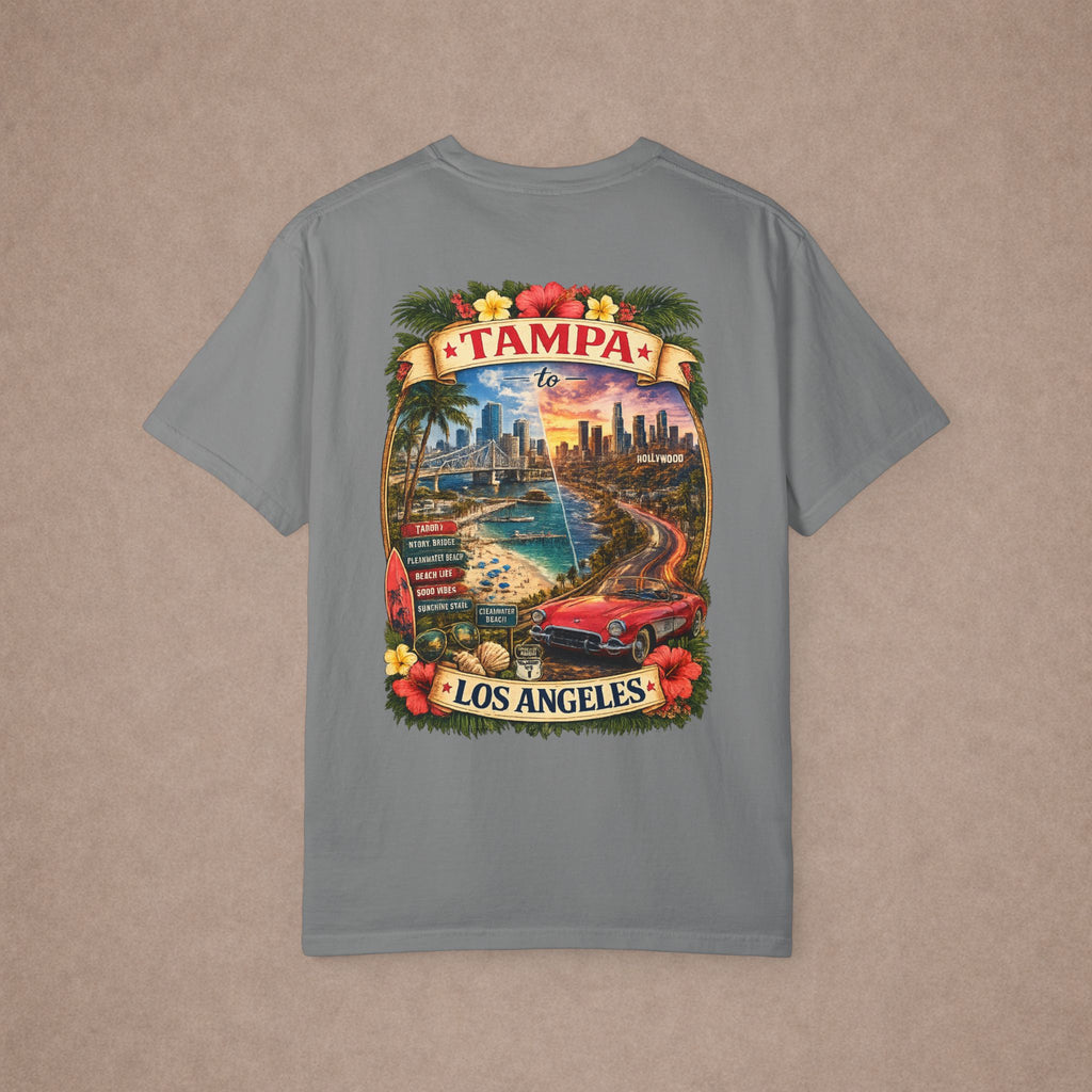 Tampa to Los Angeles Tshirt