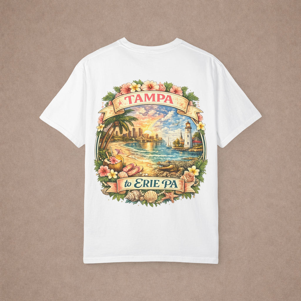 Tampa To Erie PA Tshirt