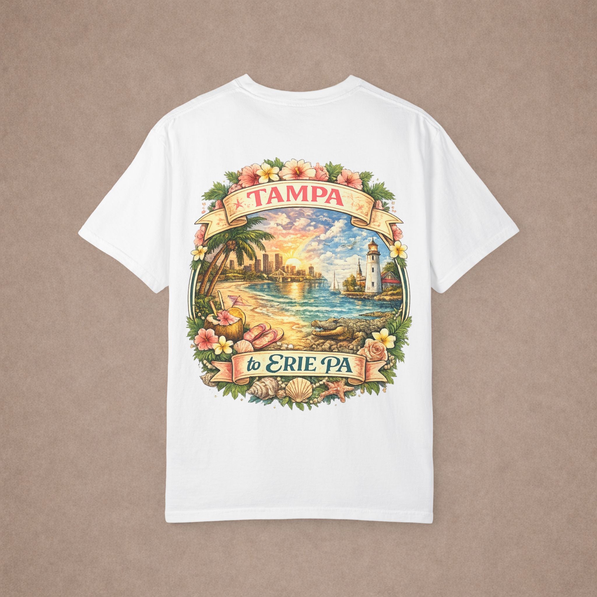 Tampa to Erie PA Tshirt