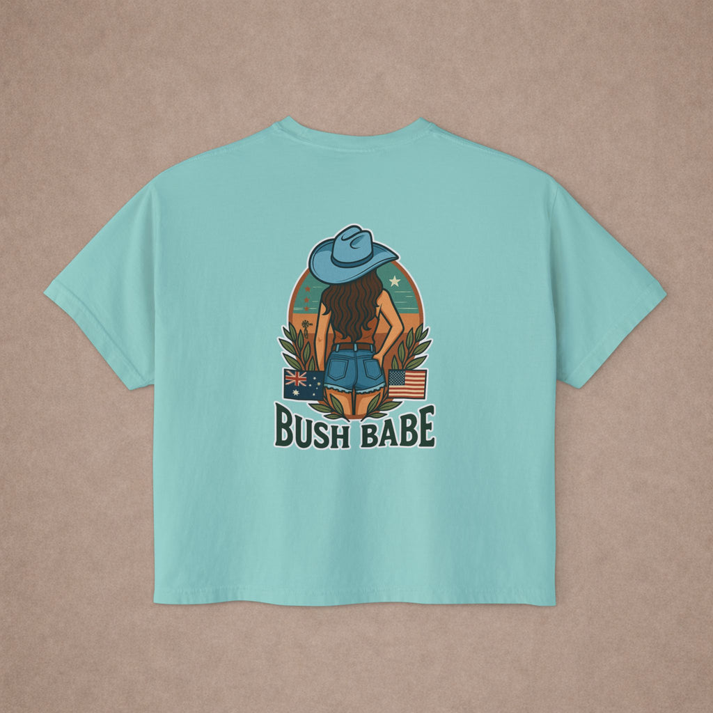 Bush Babe Brunette Crop Top
