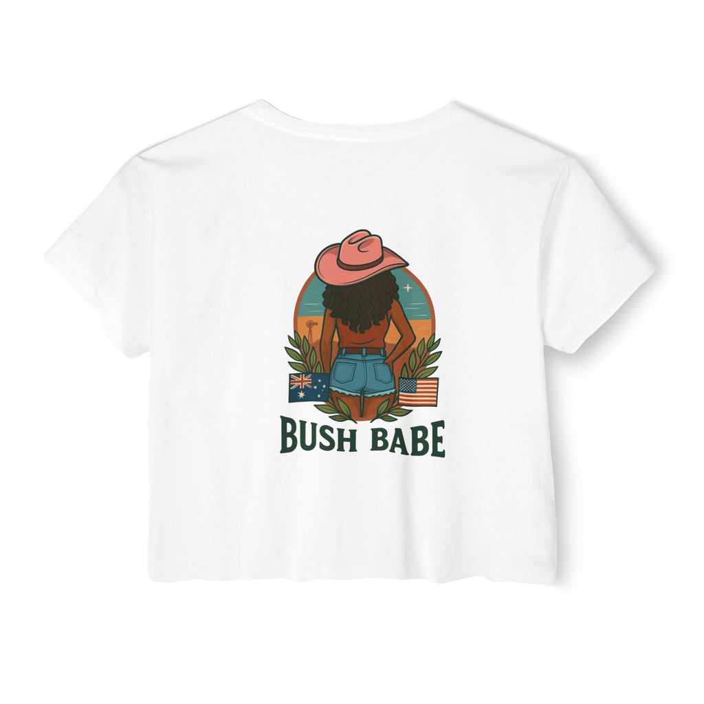 Bush Babe Crop Top Curly
