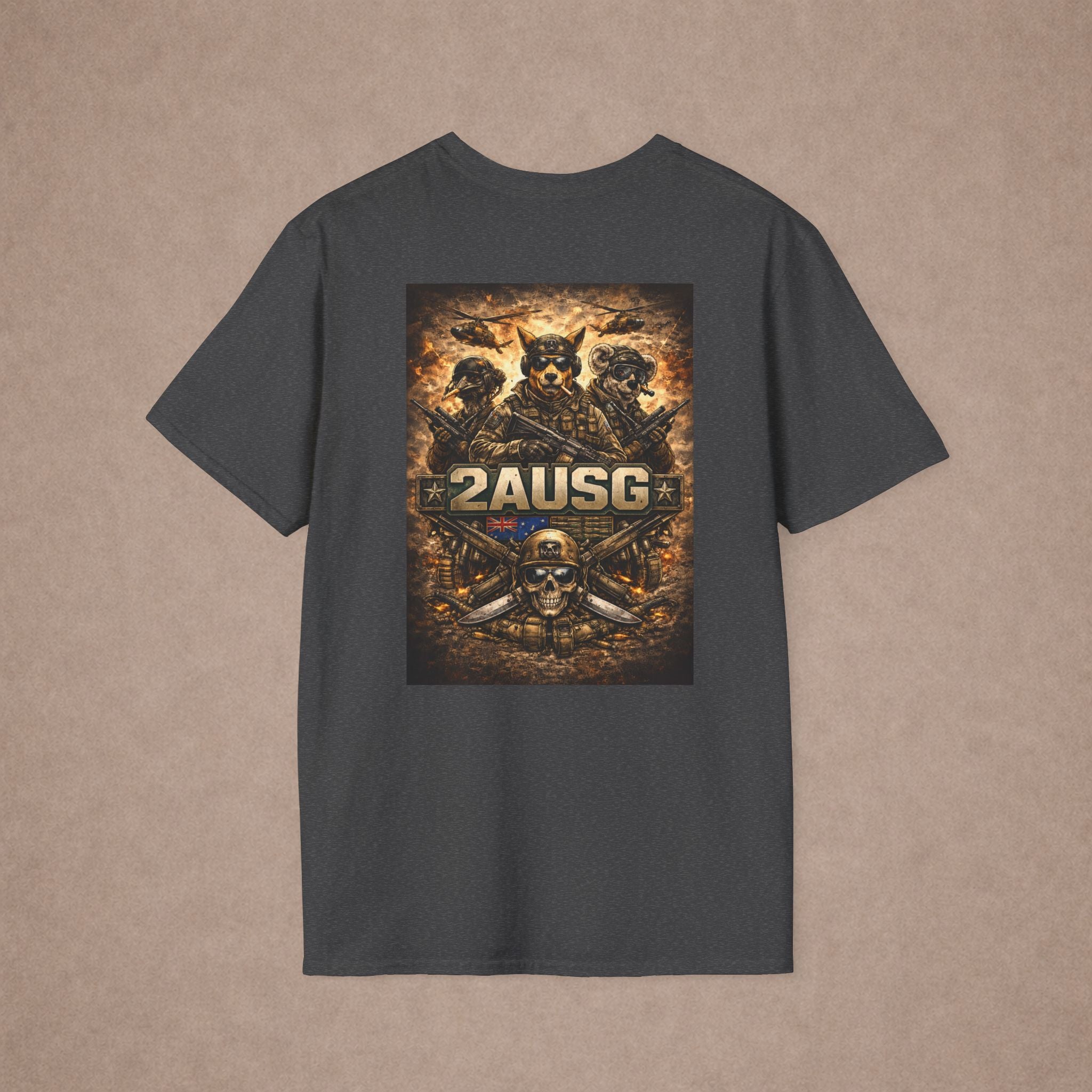 2AUSG Military Soldier  Tshirt
