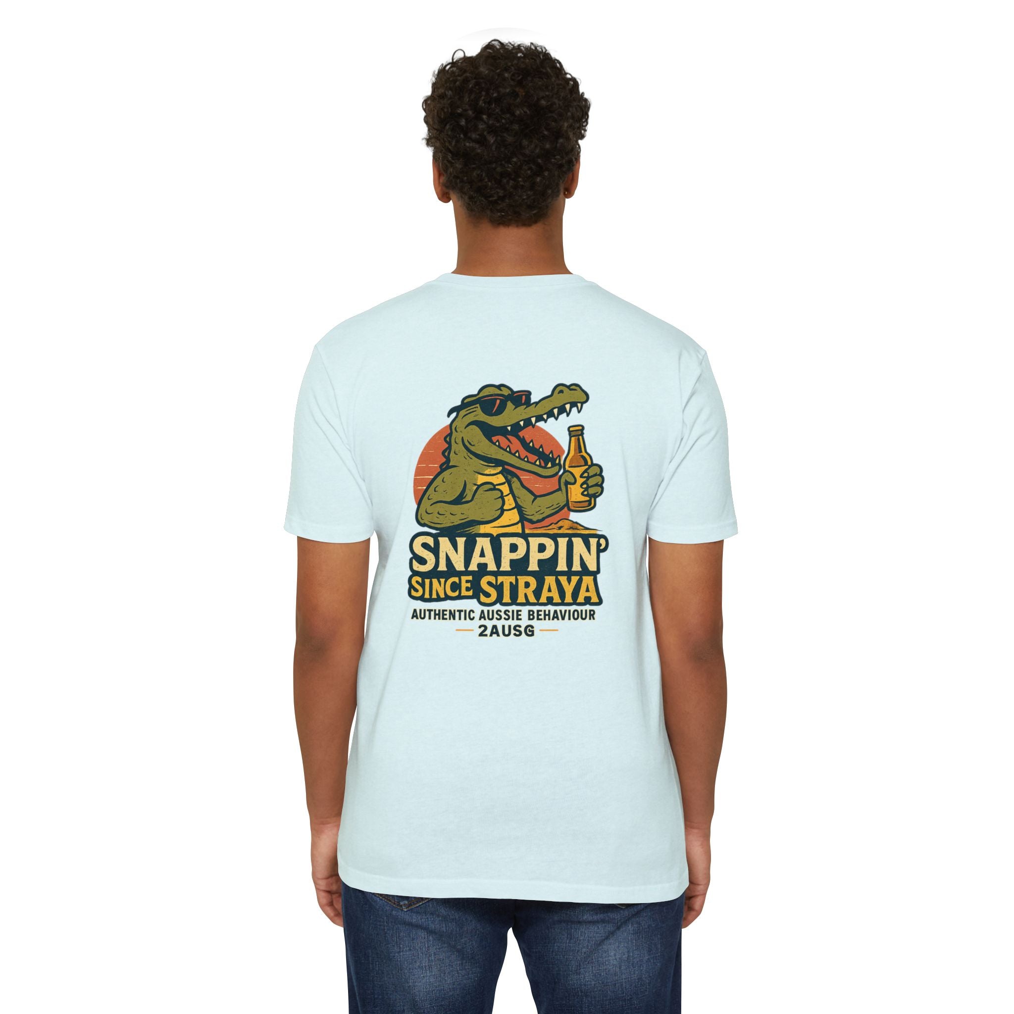 Snappin' Since Straya Crocodile Tee
