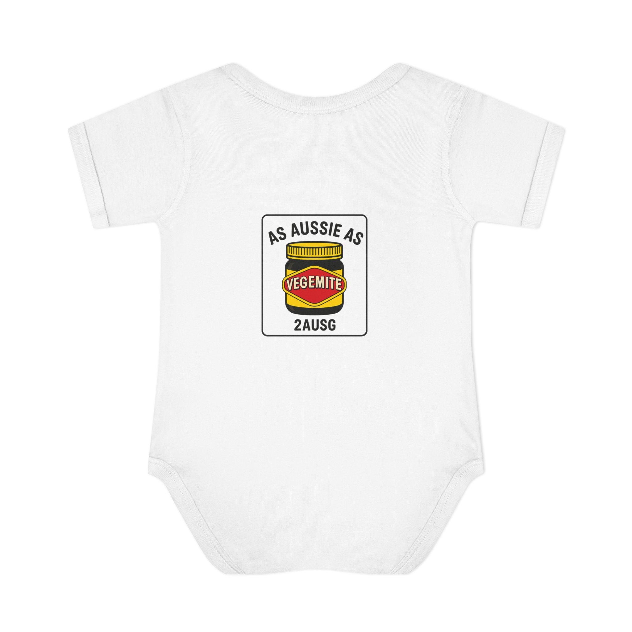 As Aussie As Vegemite Infant Bodysuit | Baby Onesie Australia
