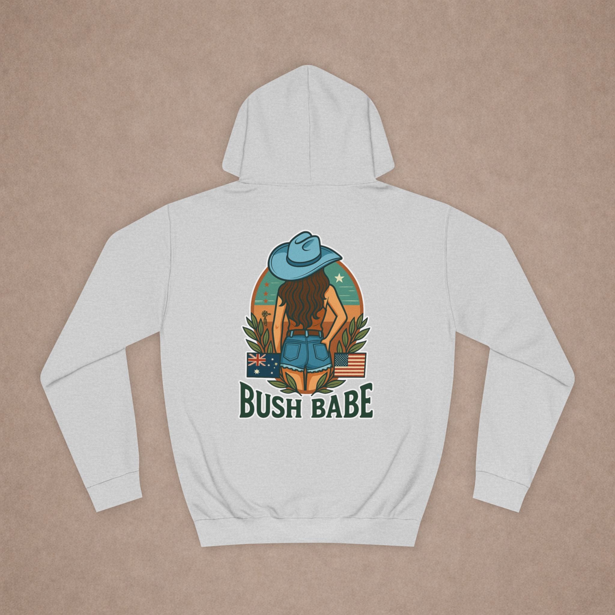 Bush Babe Brunette Hoodie