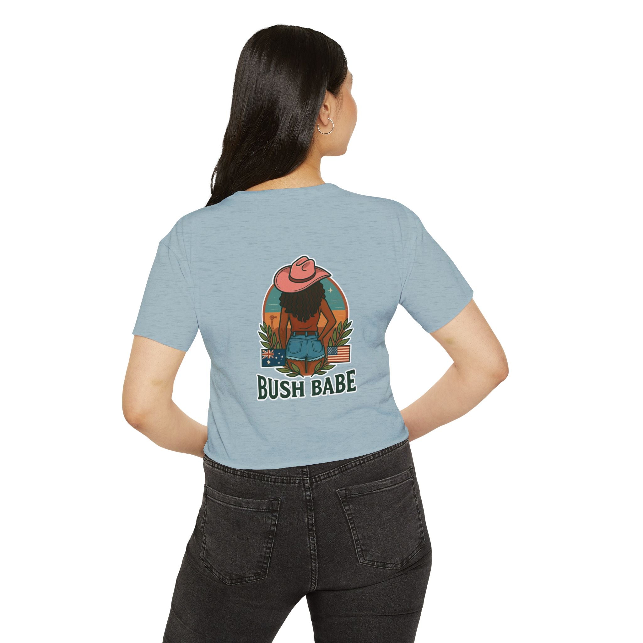 Bush Babe Crop Top Curly