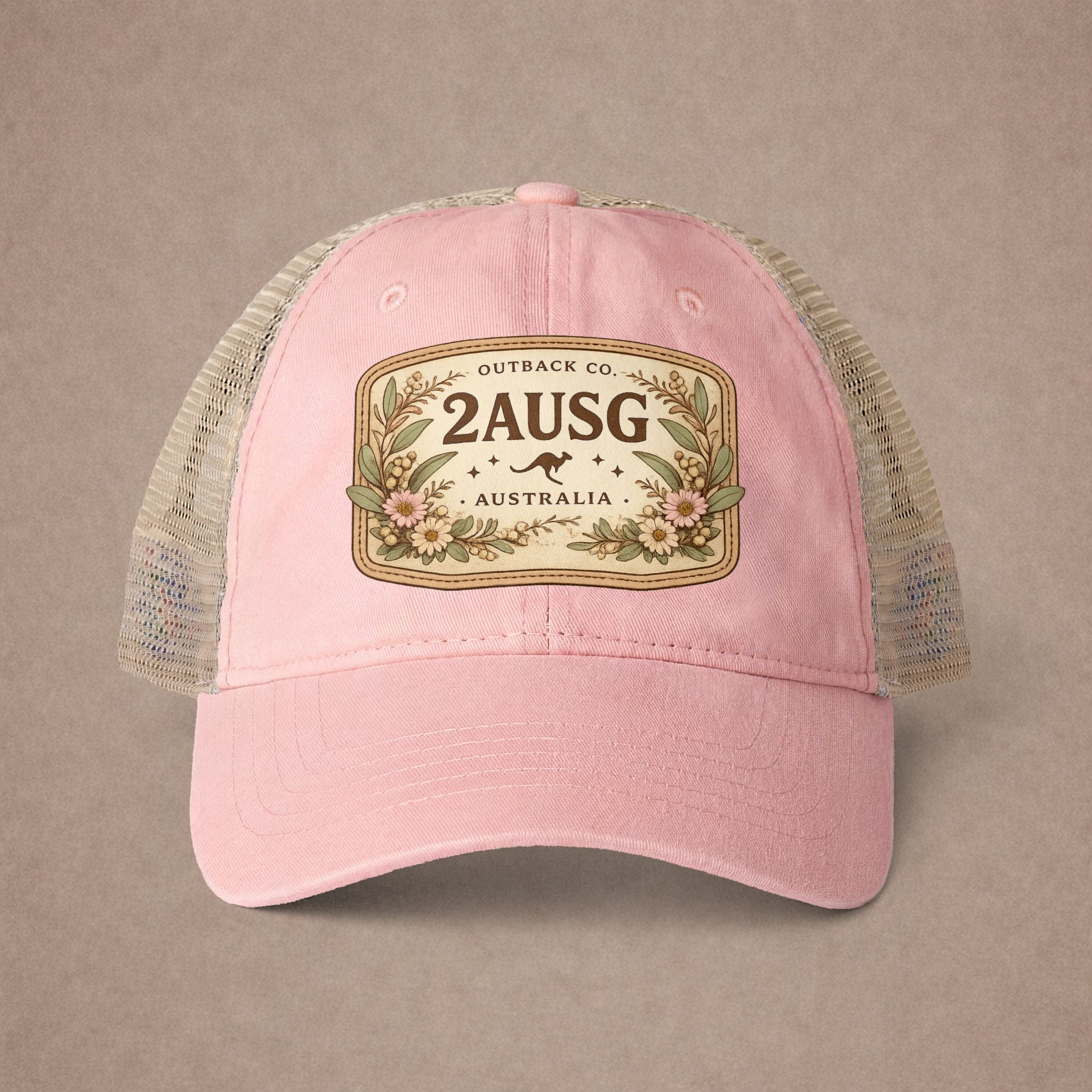 Womens outback Co Cap- ponytail access