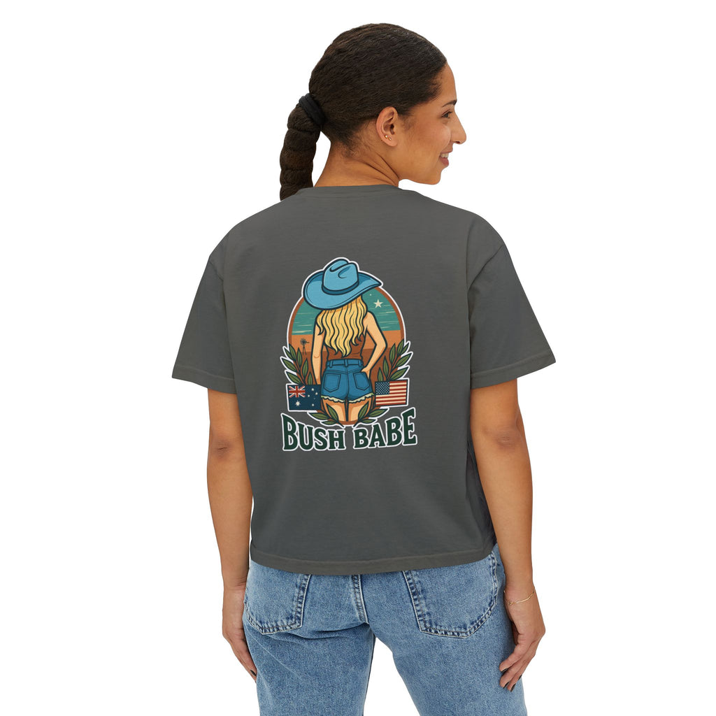 Bush Babe Blonde Crop Top