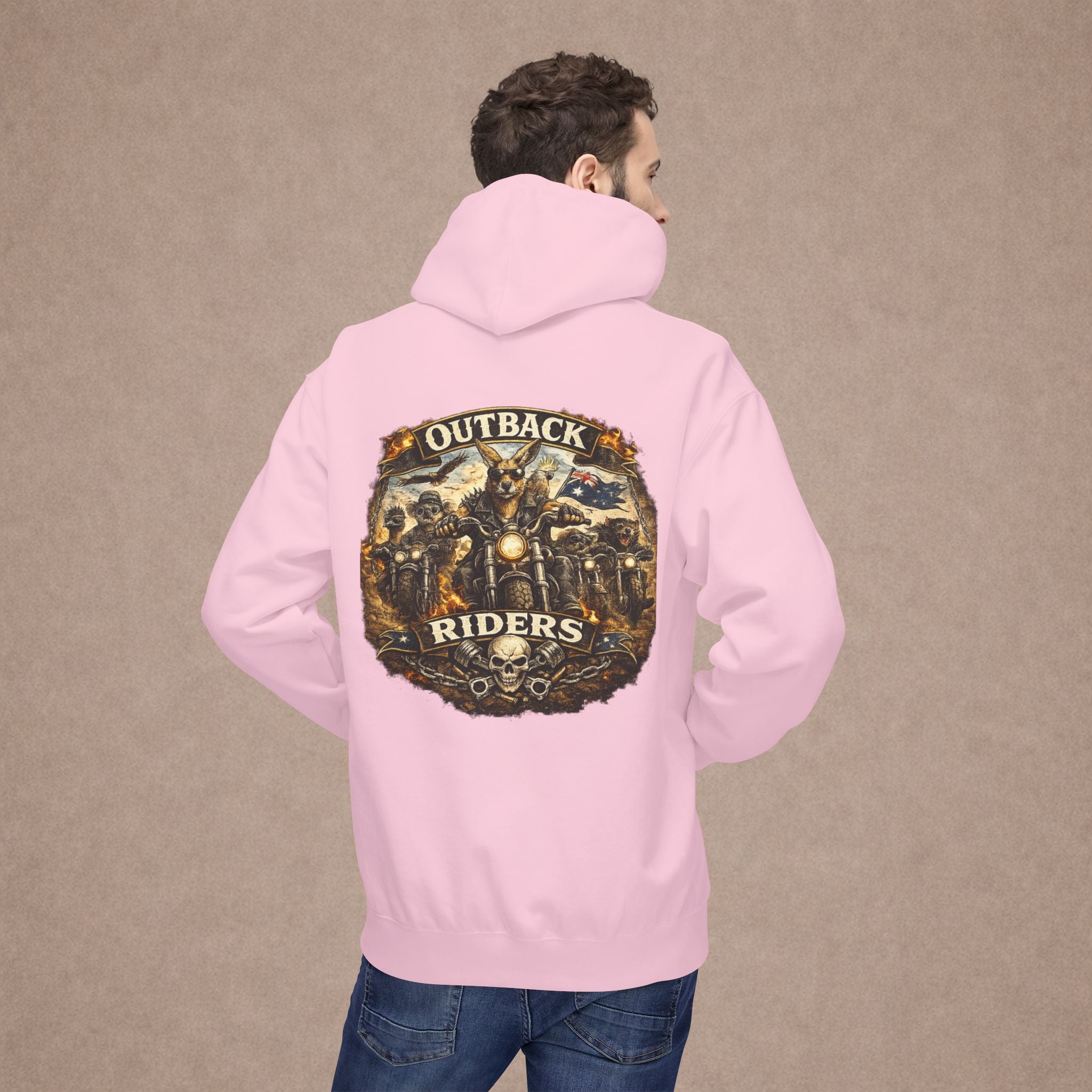 Aussie Biker Style  Hoodie