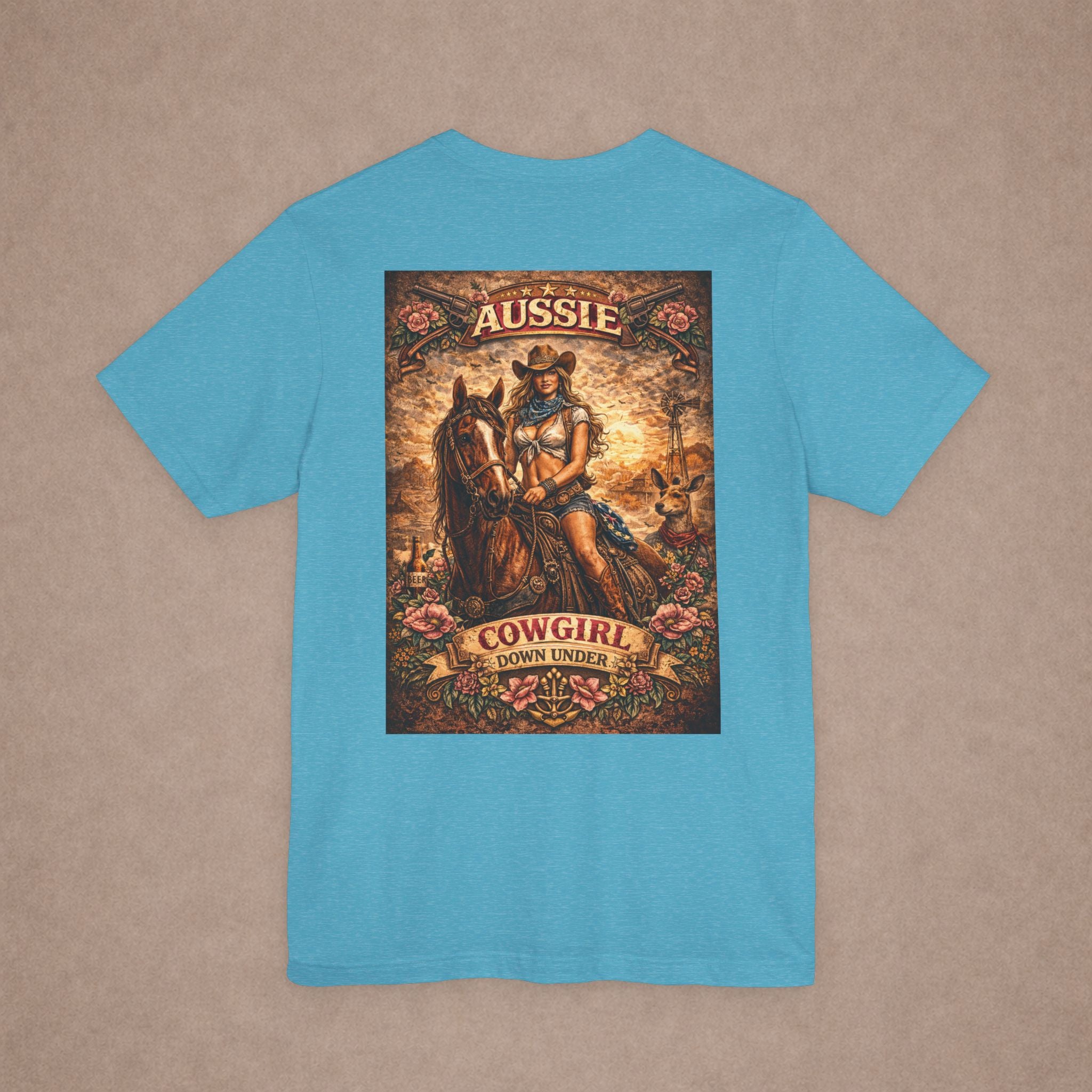Vintage Aussie Cowgirl Tshirt