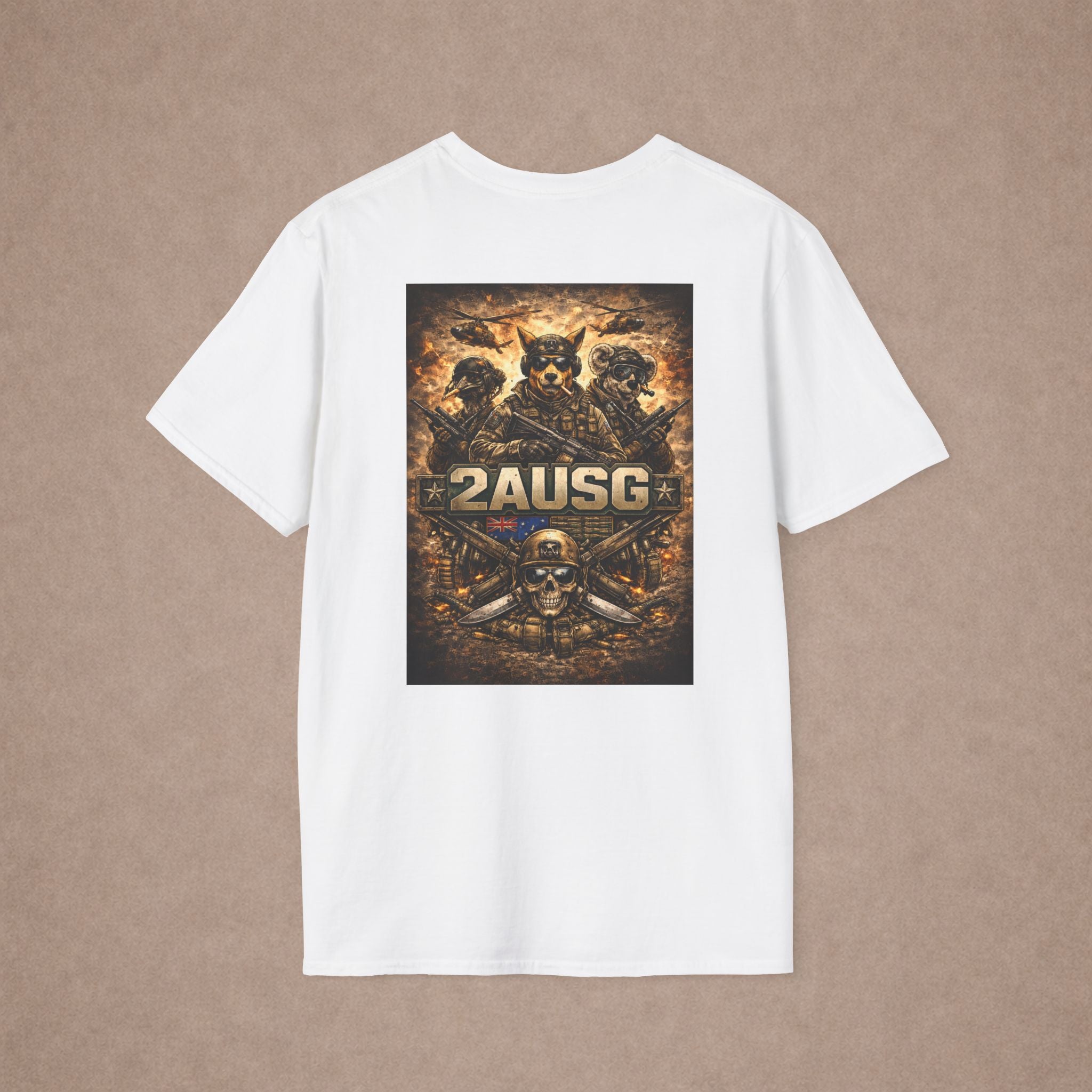 2AUSG Military Soldier  Tshirt